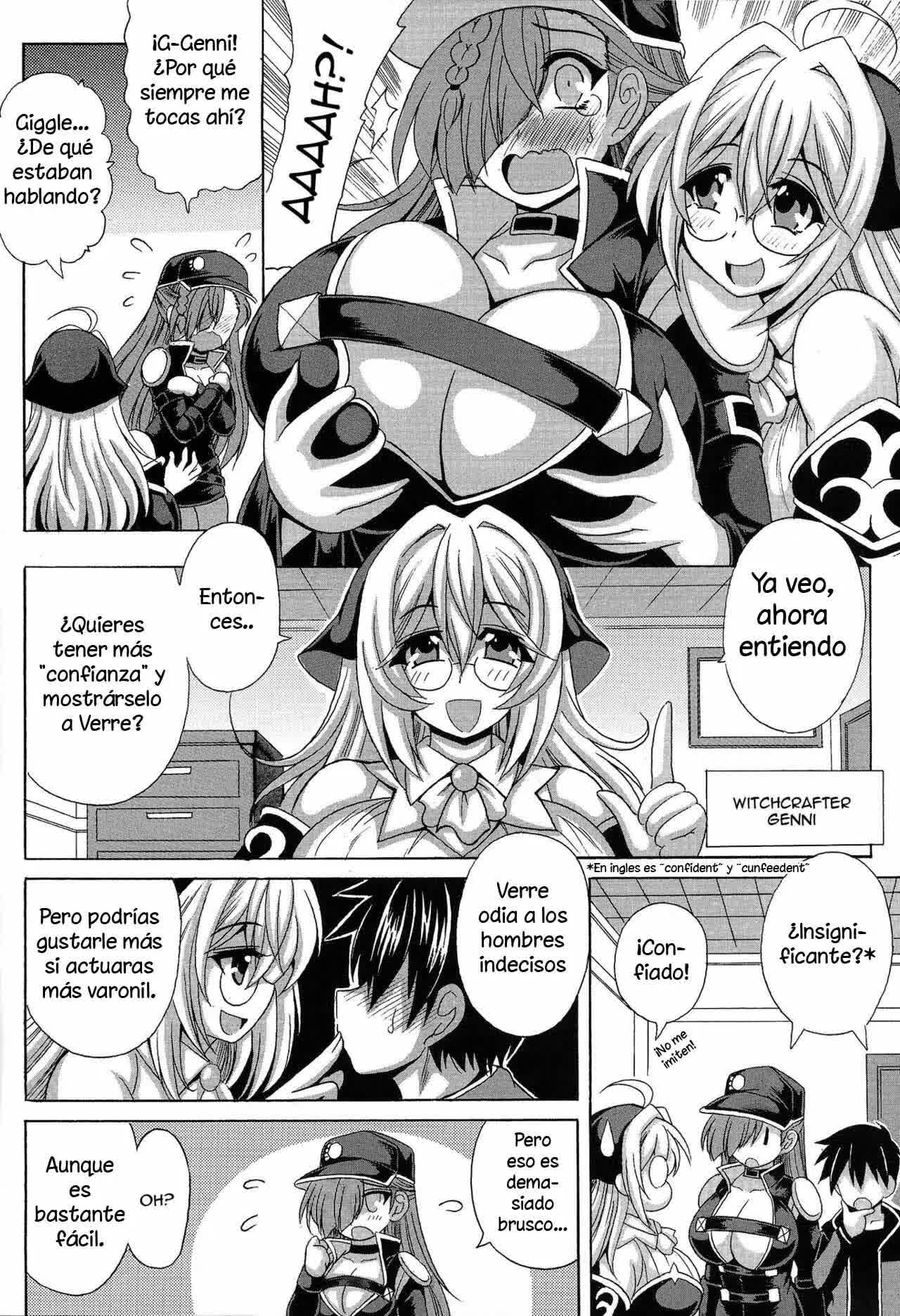 Witchcrafter Paizuri Master Comic porno
