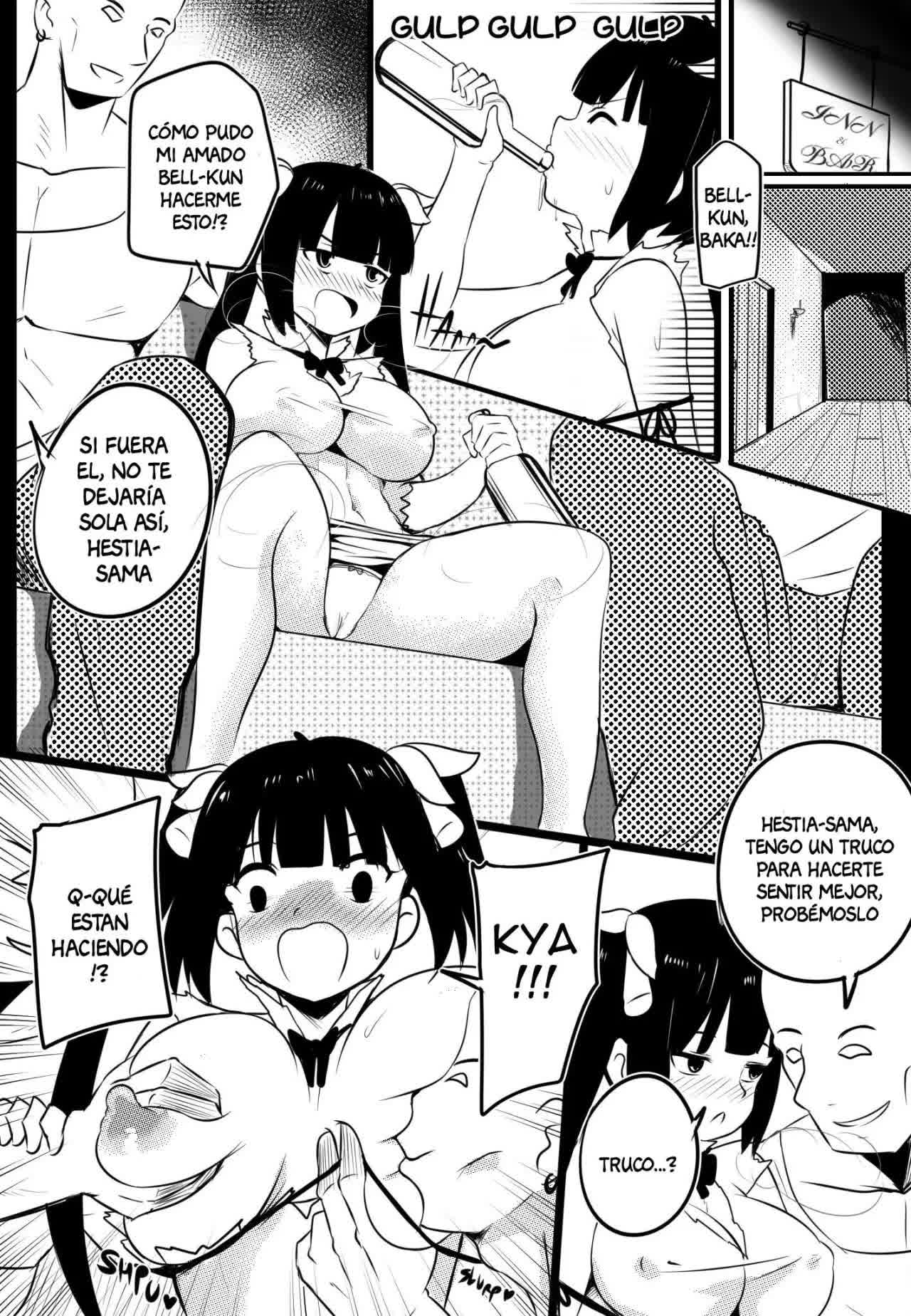 B-Trayal 20 Hestia Comic porno