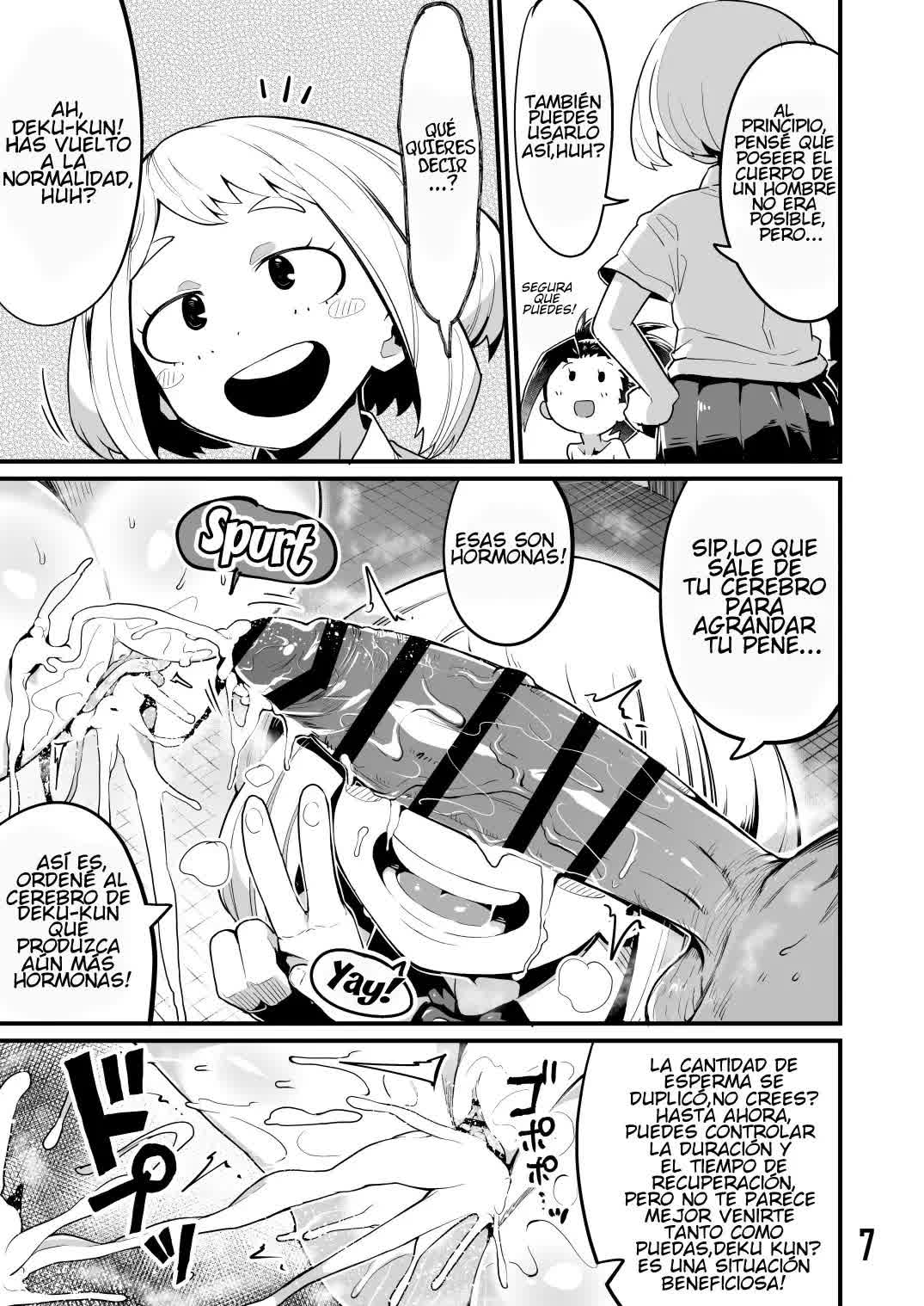 Boku to Nottori Villain Nakademia Vol. 3 - Mi cuerpo ha sido poseido por un villano pervertido Vol. 3 Comic porno