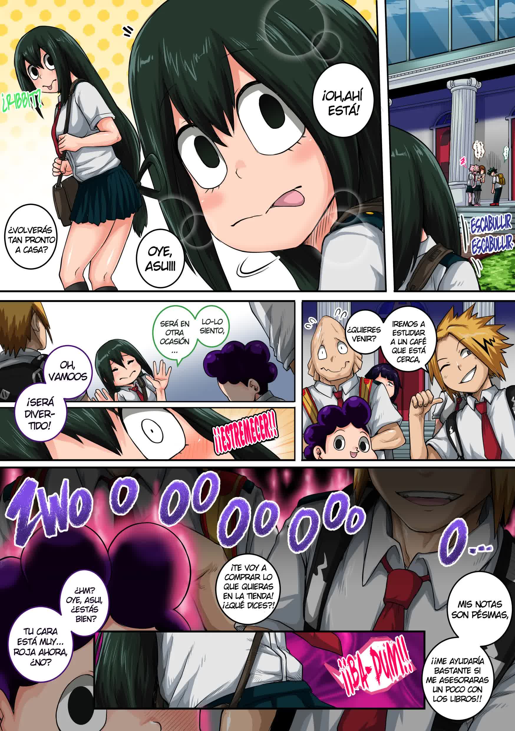 Boku no Harem Academia - 6-wa 'Doubutsu-teki na Kanojo' - My Harem Academia 6 La Chica (Rana) con Instintos Animales Comic porno
