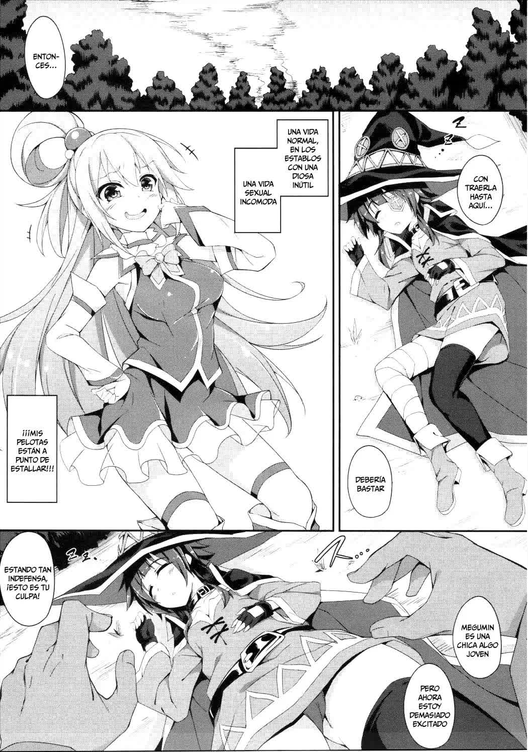 Megumin no Bakuretsu Mahou After Comic porno
