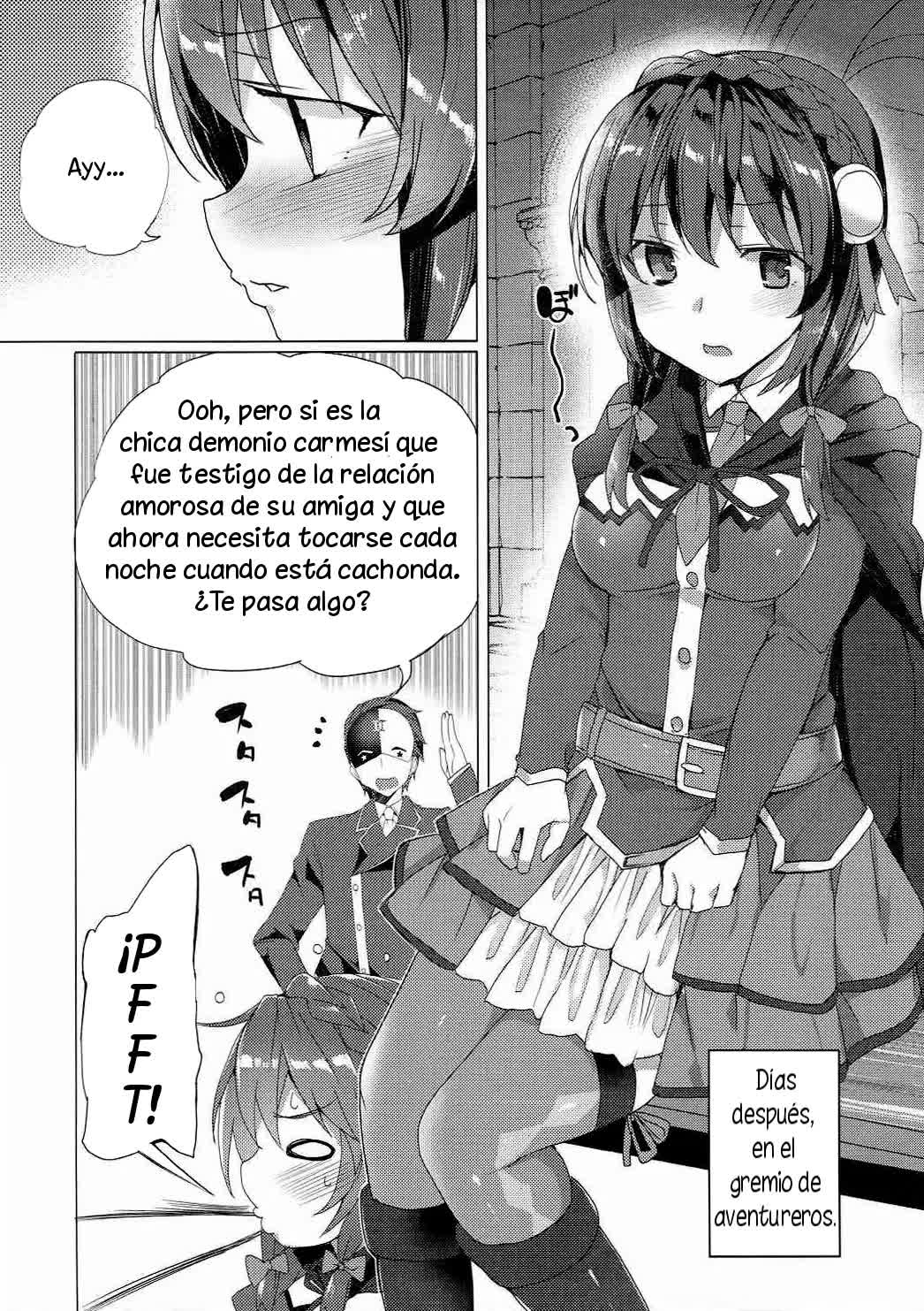 Kono Subarashii Kouma no Musume-tachi to 3P o! Comic porno