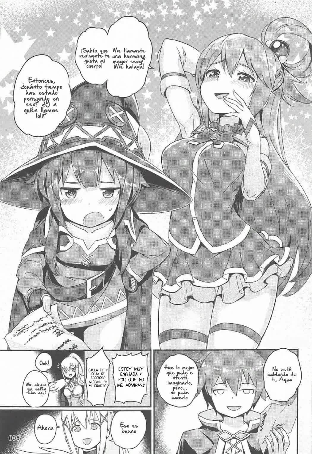 Kono Azen na Kazuma ni Shojo o! Comic porno