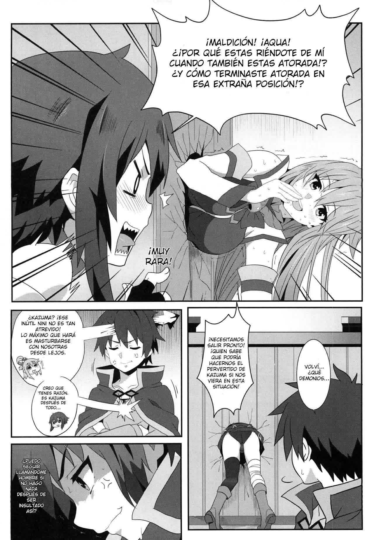 Megumin ni Kareina Shasei o! 3 - ¡Bendiciendo a Megumin con una Magnífica Explosión! 3 Comic porno