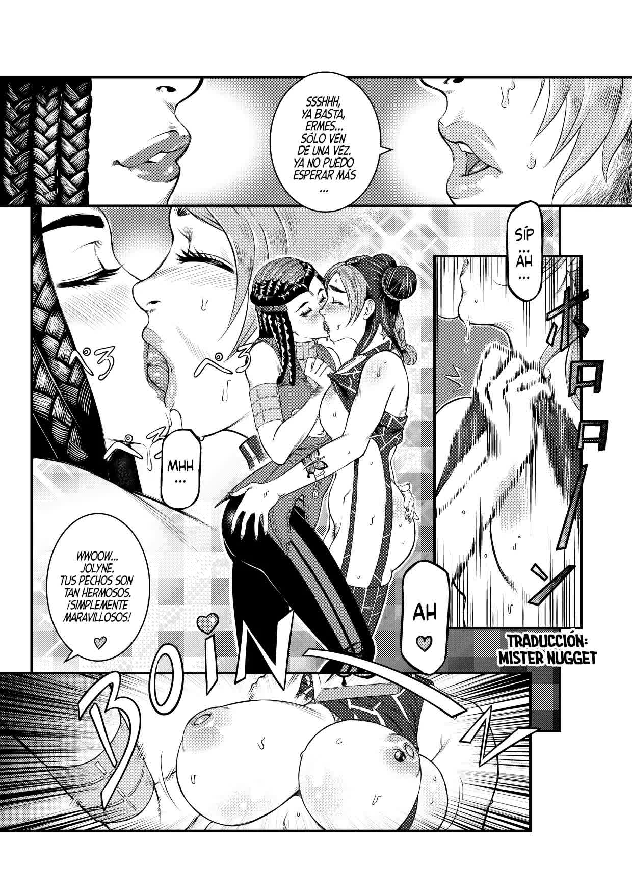 JoJo's Bizarre Adventure - Stone Ocean - Girls by Night Bonus Comic porno
