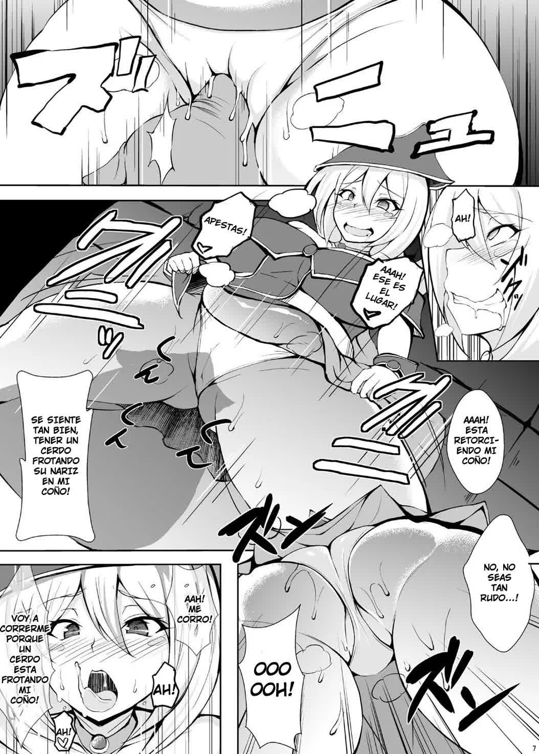 Butakan Magician Girl Comic porno