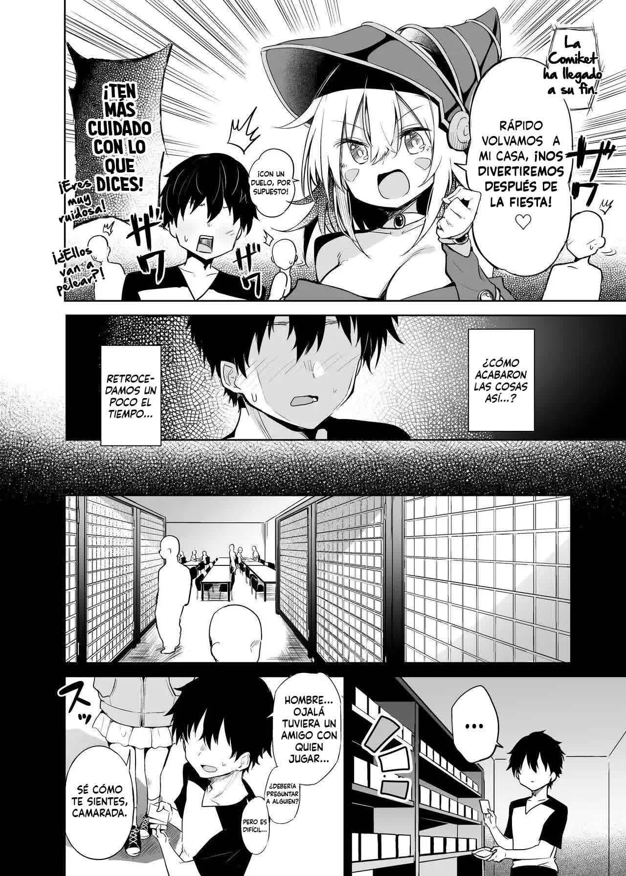 Follando a una Cosplayer de La Maga Oscura Comic porno