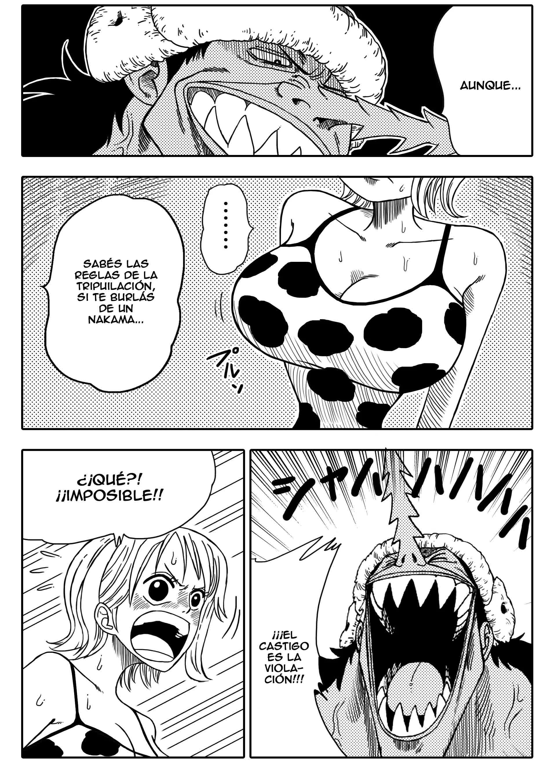 Two Piece - Nami vs Arlong Comic porno