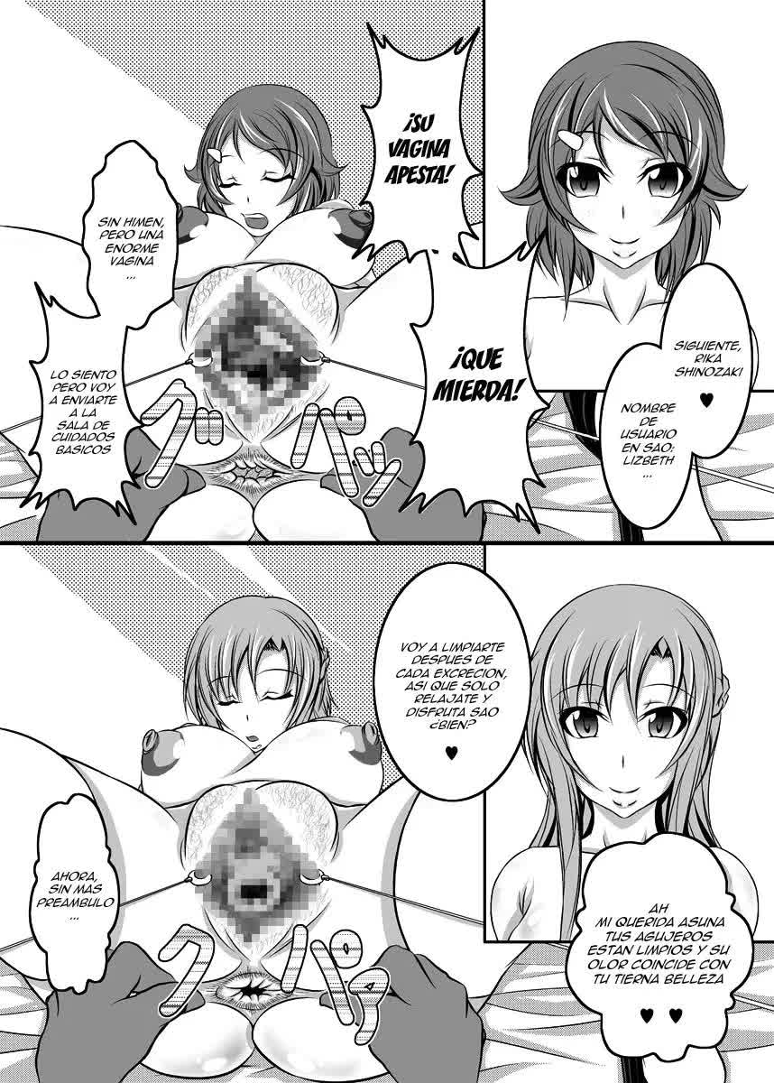 Irakabeshi Sugite Atama ga Okashiku Natta Hito ga Kangaeta SAO Hon - A SAO Book Drawn by a Man Driven Insane by Bashing his Head Against a Wall Comic porno