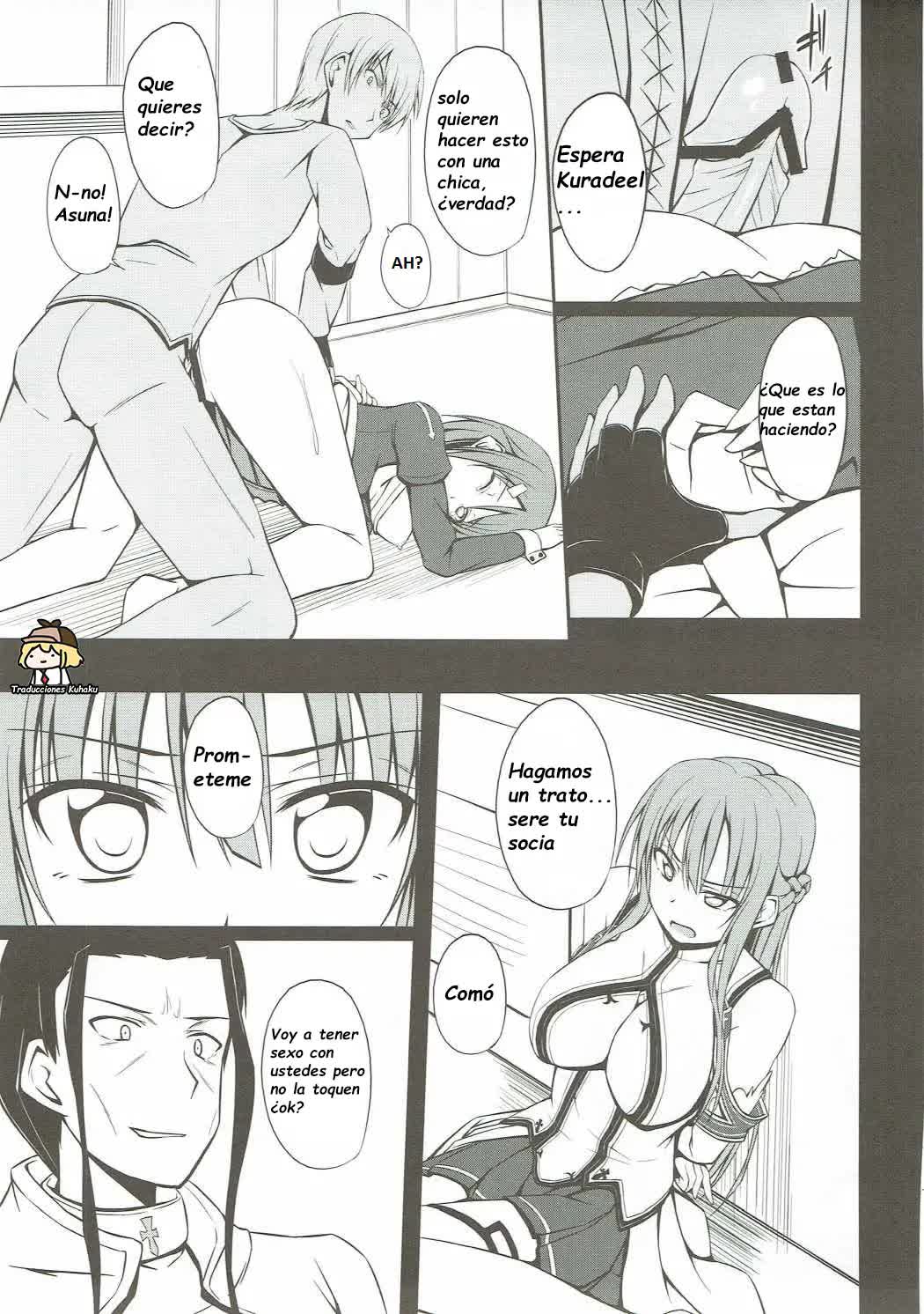 SLAVE ASUNA ONLINE Comic porno