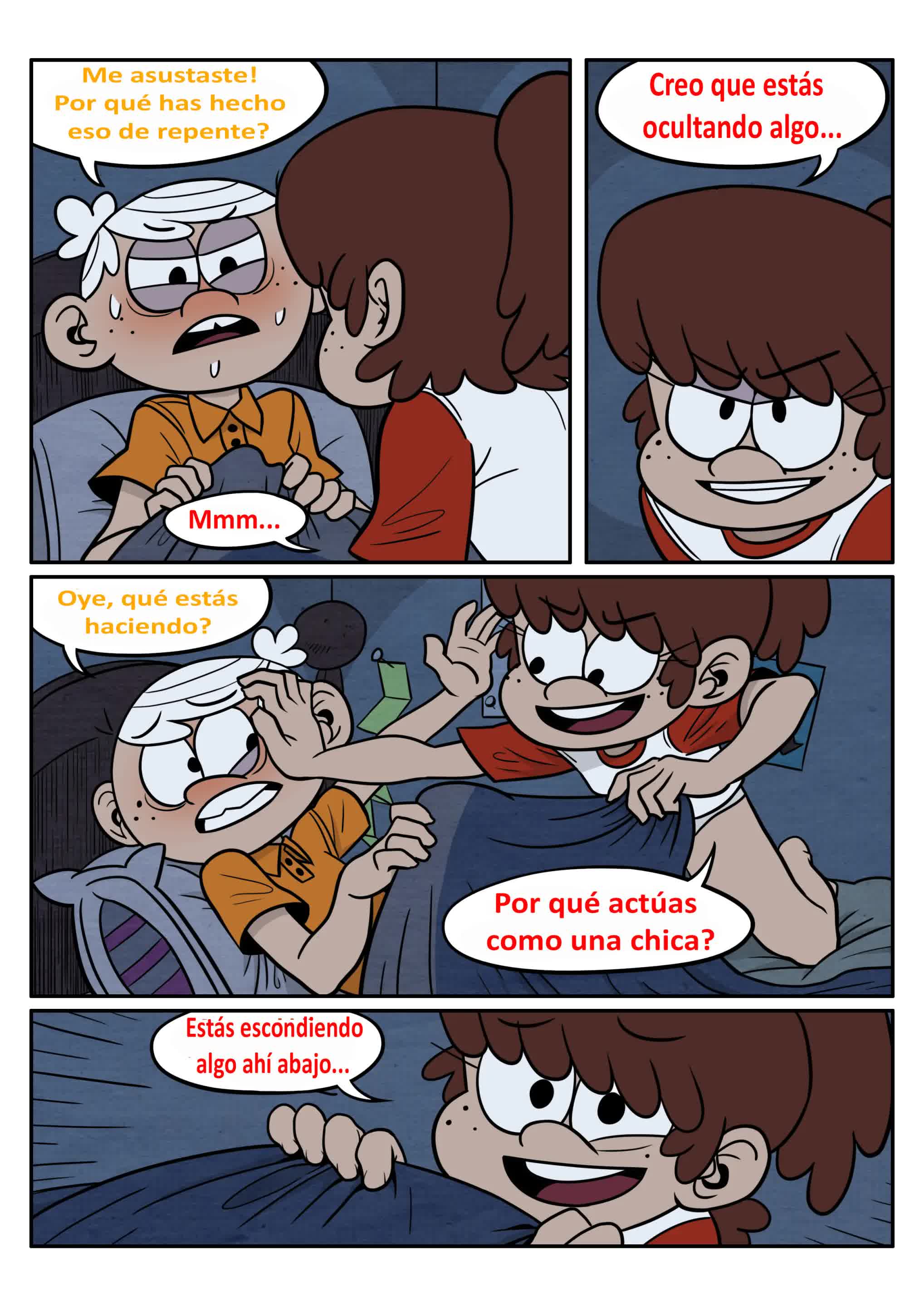 Hermana y Hermano Comic porno