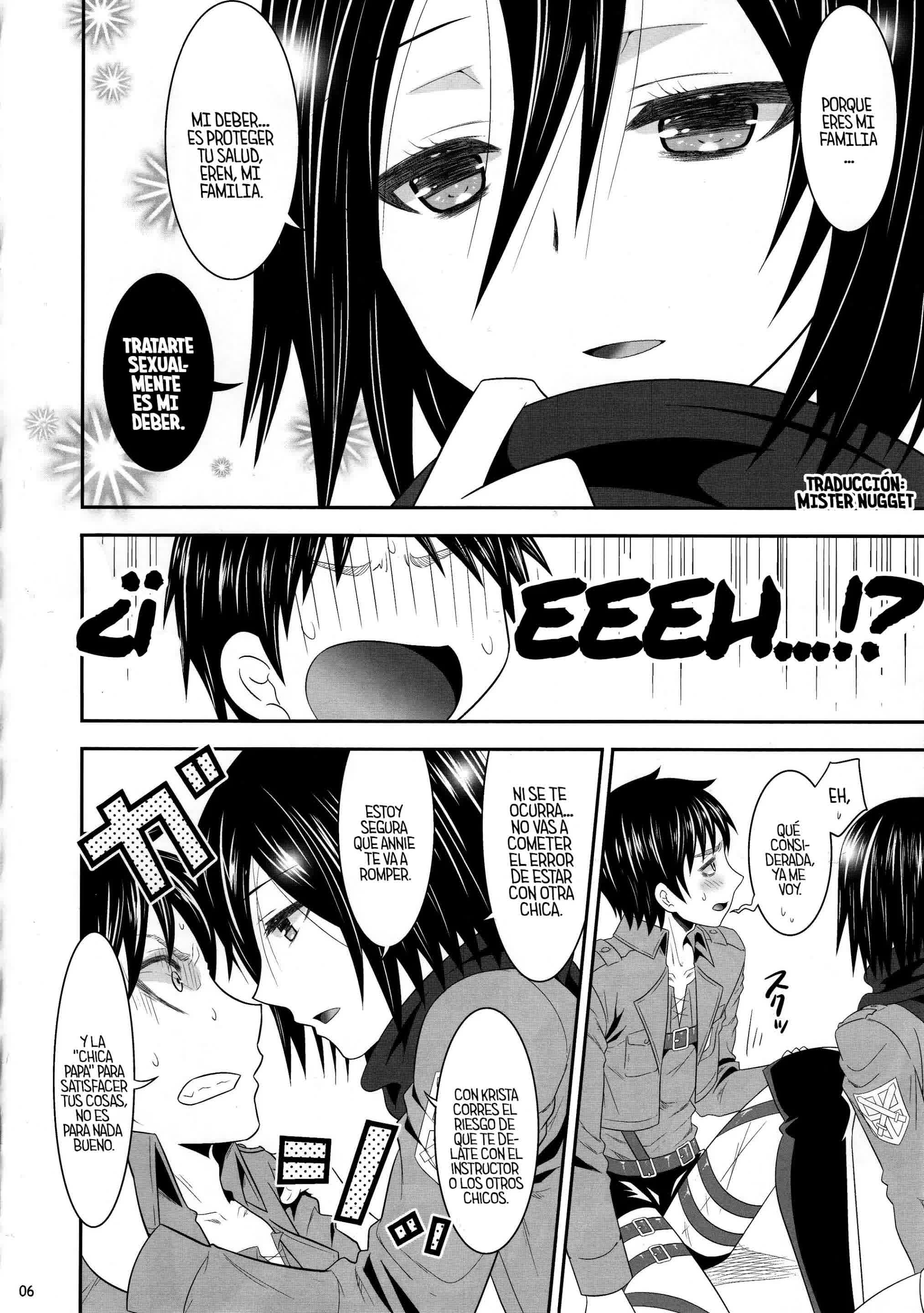 Shingeki no Mikasa - attack on Mikasa Comic porno