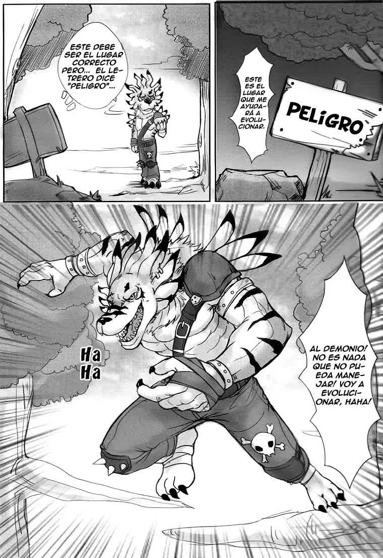 Los Secretos de la Digievolución Comic porno