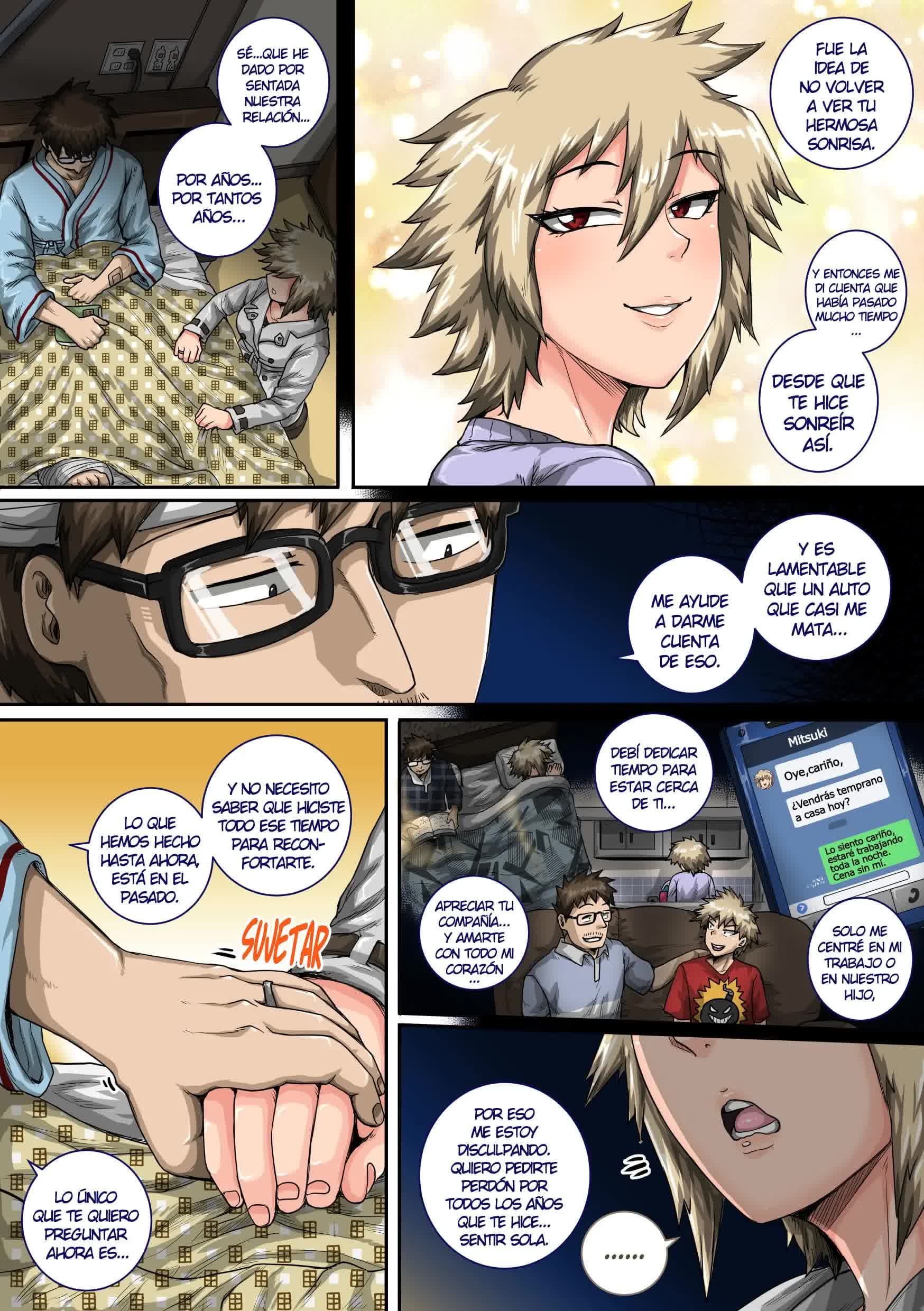 Boku no Harem Academia Bakugou Mama to no Natsuyasumi 'Chuuhen' Comic porno