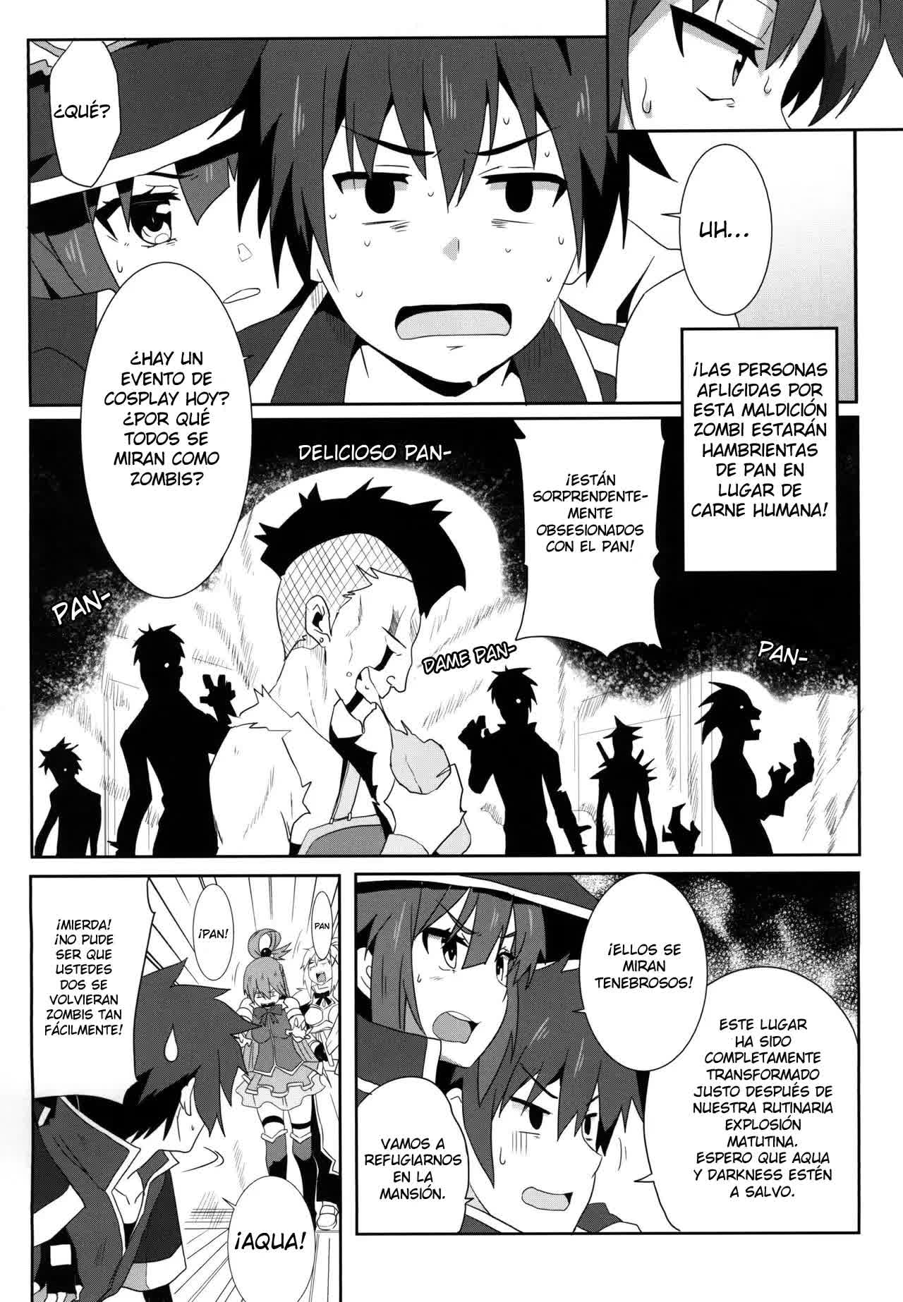 Megumin ni Kareina Shasei o! 4 - ¡Bendiciendo a Megumin con una Magnífica Explosión! 4 Comic porno