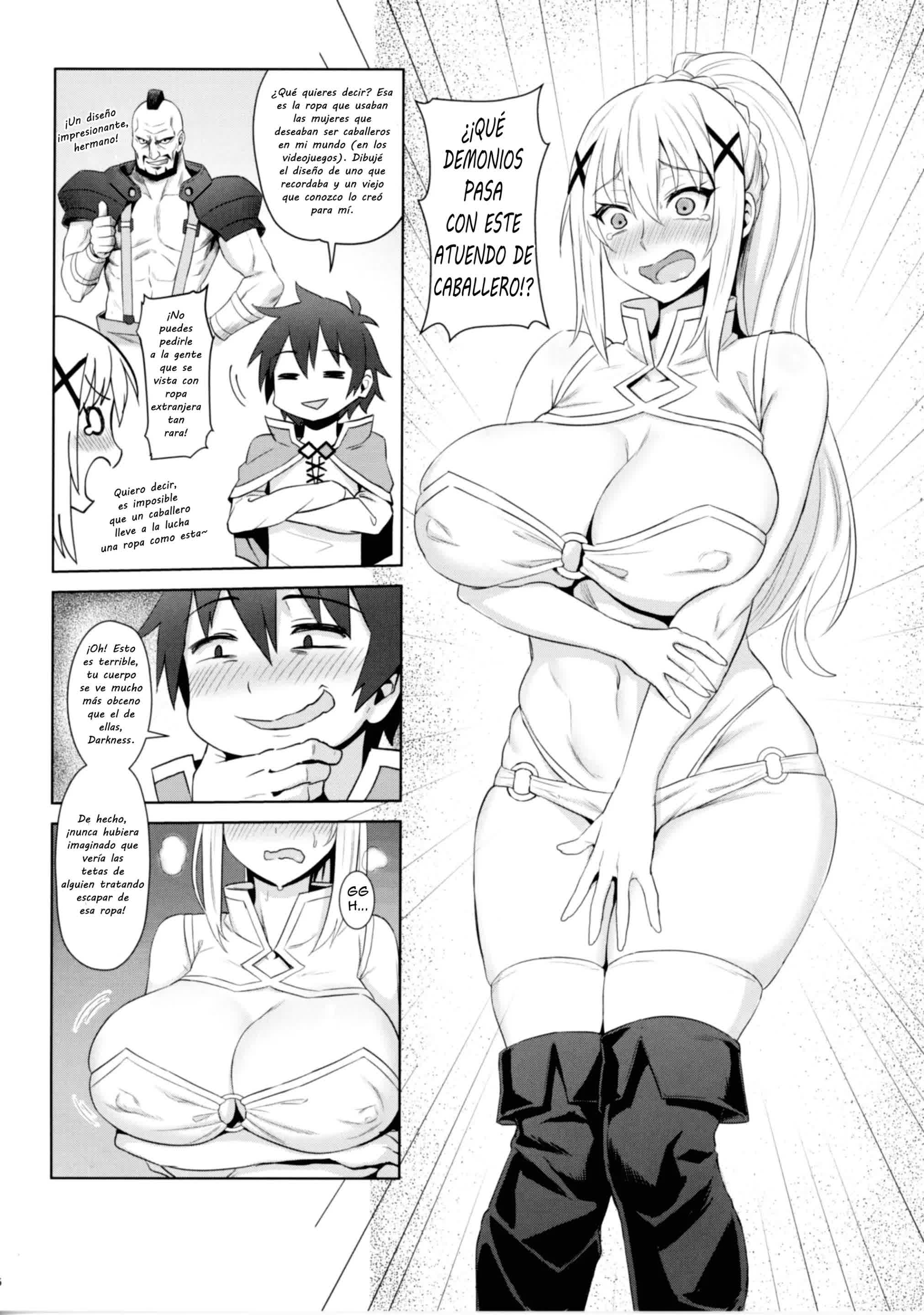 Kono Daraku Shita Onna Kishi ni Syukufuku o! - Gods Blessings on This Corrupted Female Knight! Comic porno