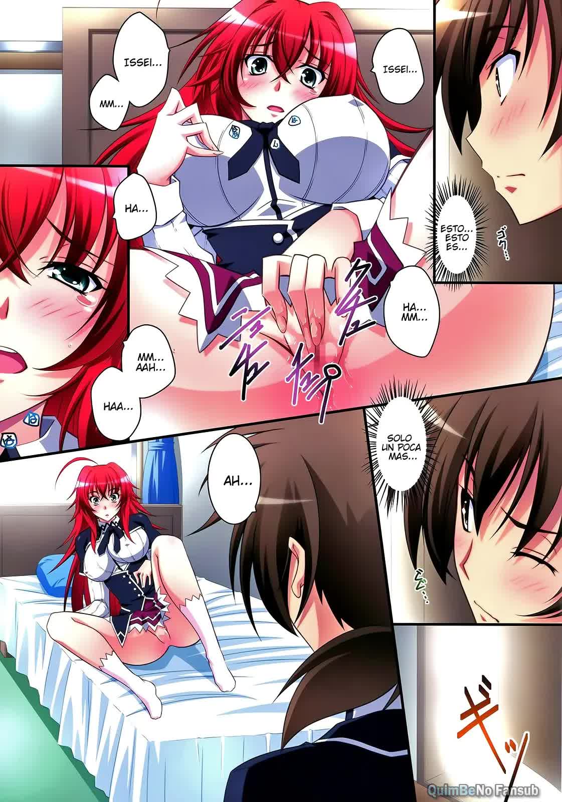 Scarlet princess Rias Daisuki! Comic porno