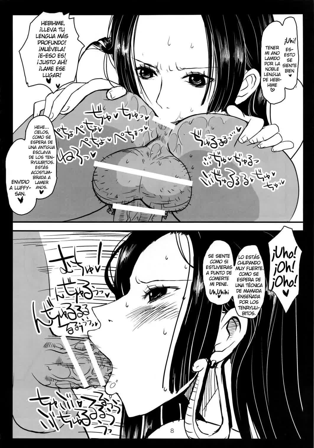 Metabolism-H Moto Dorei Kaizoku Jotei Hancock no Hanayome Shiyugyou Comic porno