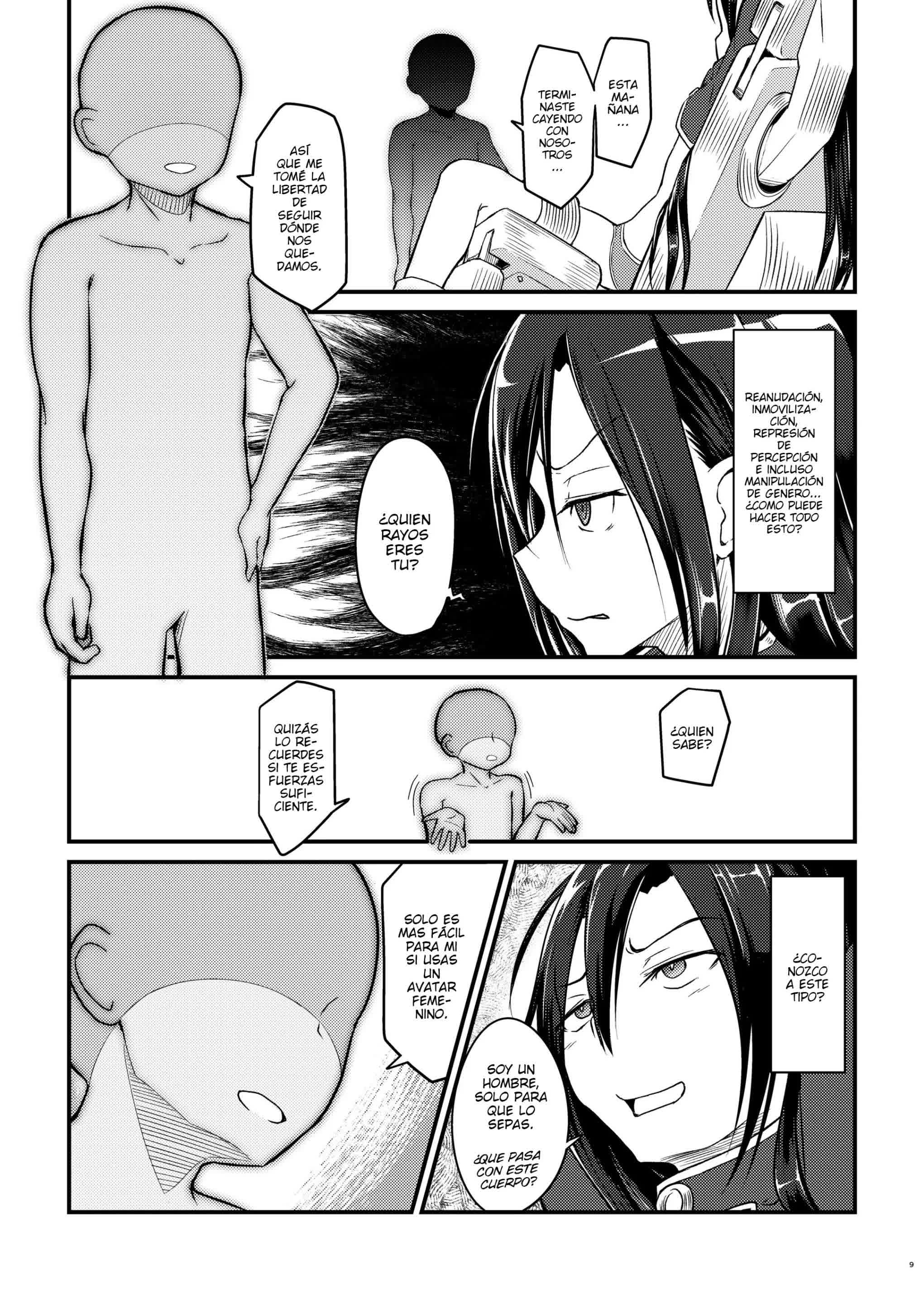 Kiriko Route Another 01 ~Kousoku Denma Shojo Soushitsu Hen~ Comic porno