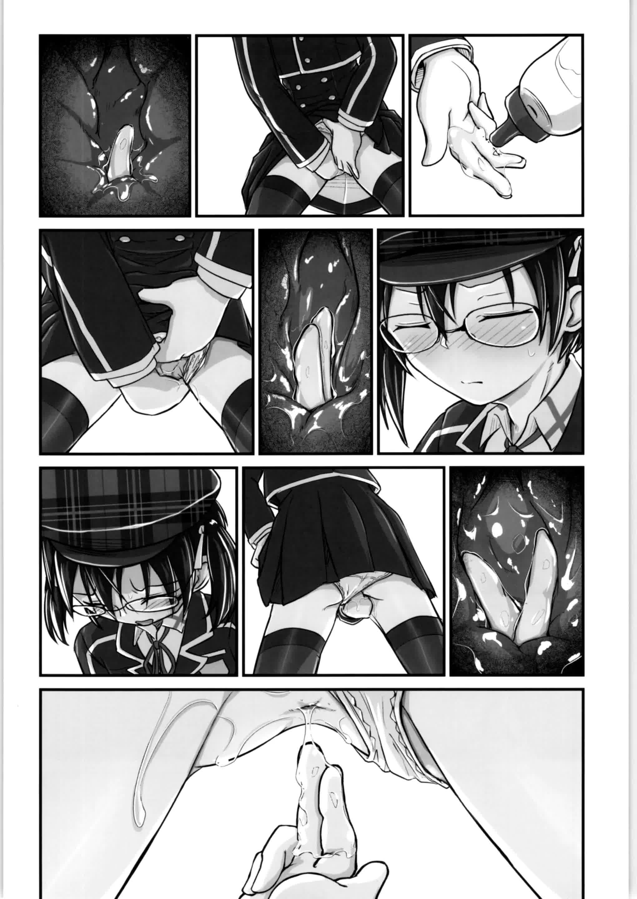 Kiriko Route Another 05 ~Seifuku Josou Anal Junchi Hen~ Comic porno