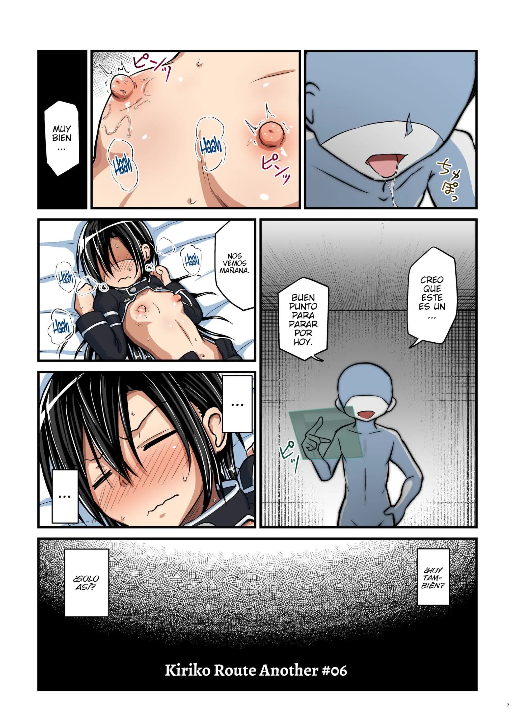 Kiriko Route Another 06 ~Nyotai Kanraku SAO Cos Ryoujoku Hen~ Comic porno