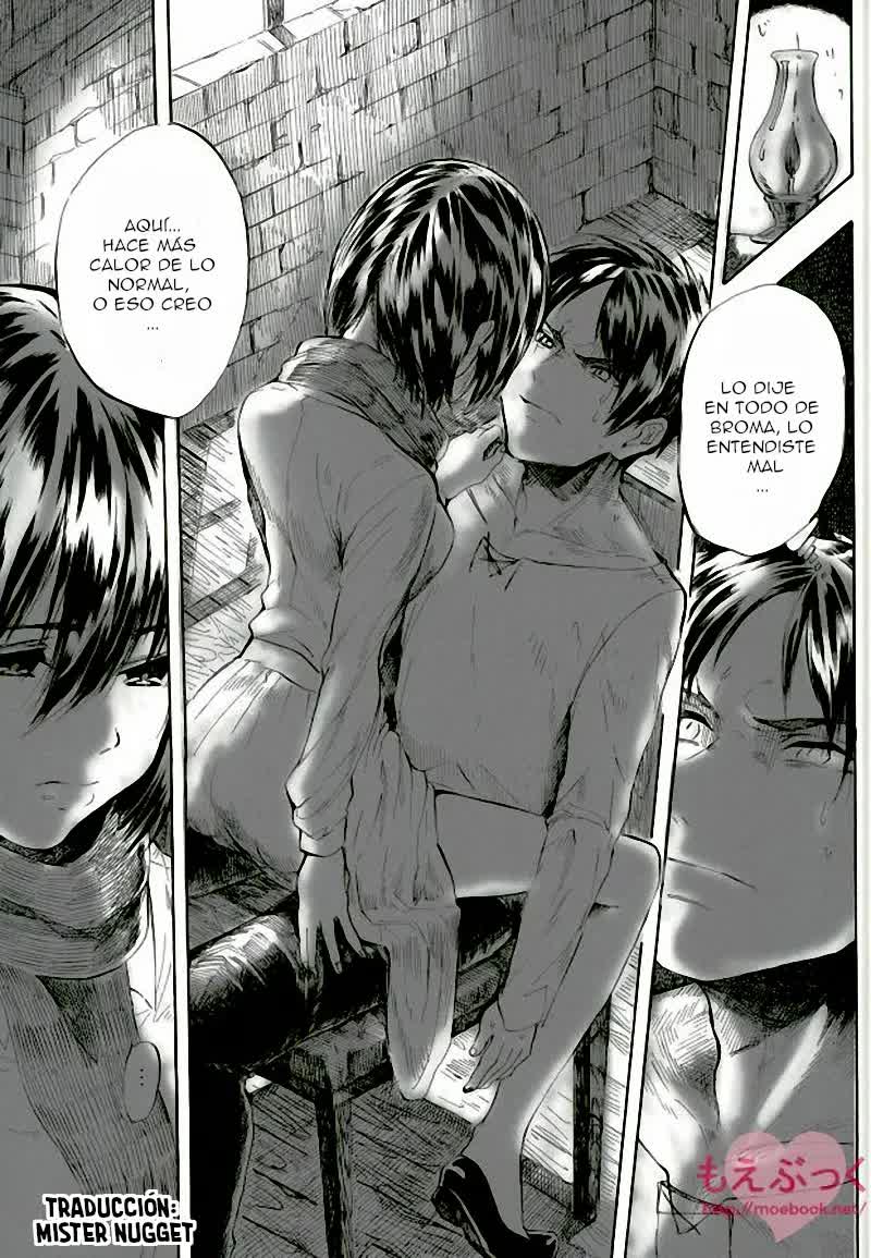 Eren ga Mikasa ni Sukihoudai - Eren quiere a Mikasa Comic porno