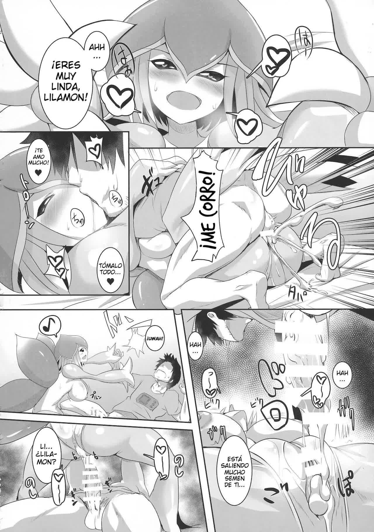 Lilamon to Icha Love Seiseikatsu Comic porno