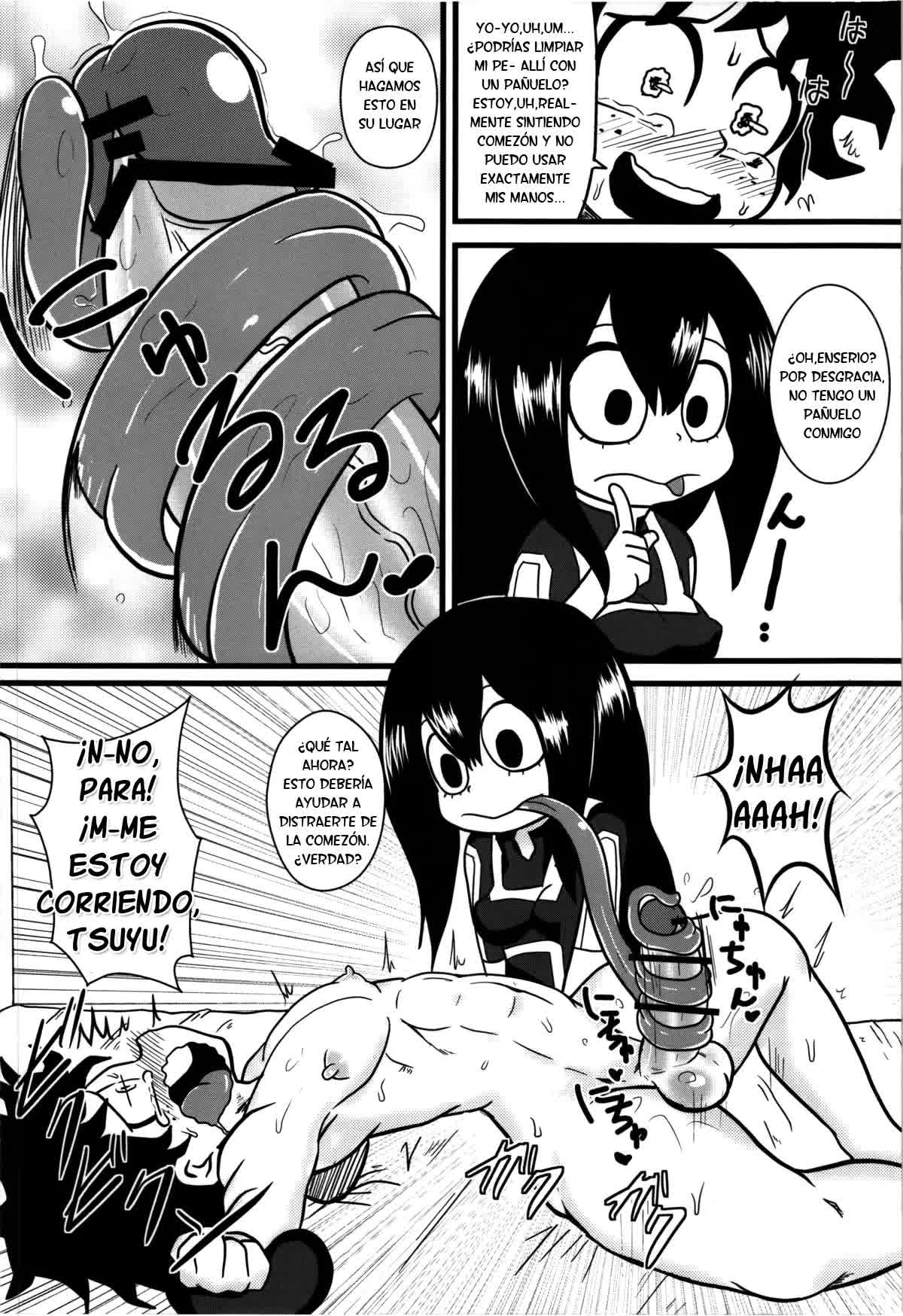 Tsuyu-chan to! Ganbarette Kanji no Dex Comic porno