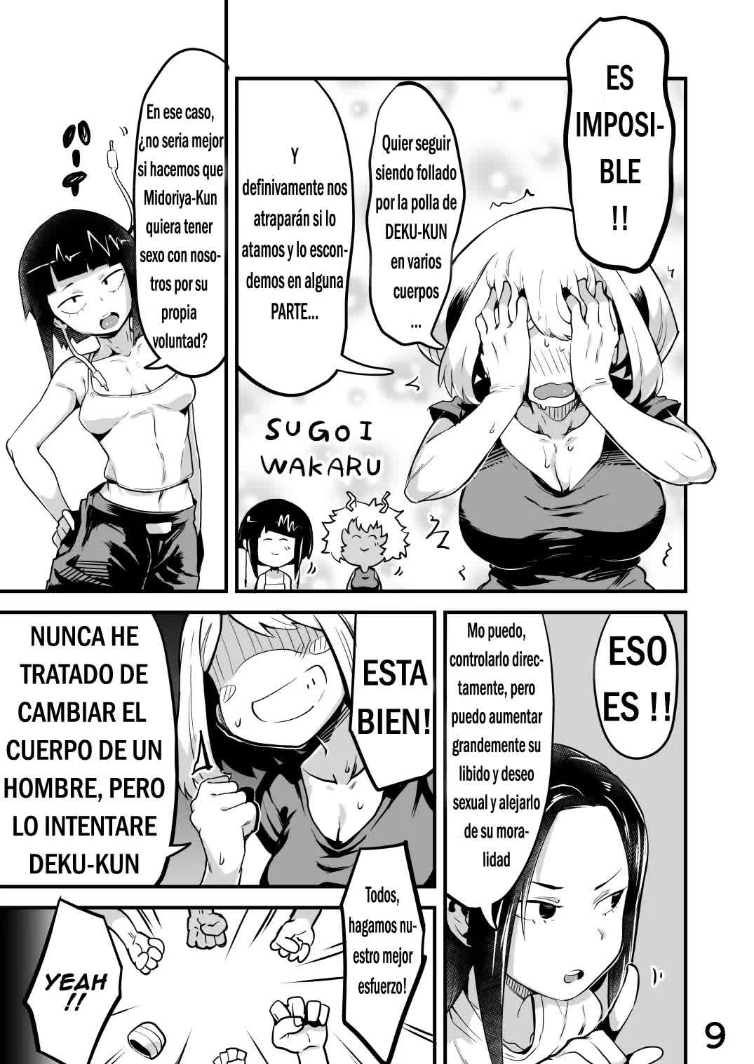 Boku to Nottori Villain Nakademia Vol. 2 Comic porno