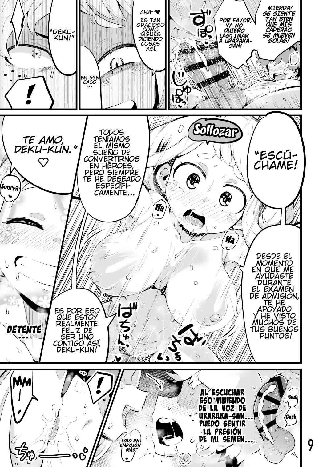 Boku to Nottori Villain Nakademia Vol. 3 - Mi cuerpo ha sido poseido por un villano pervertido Vol. 3 Comic porno