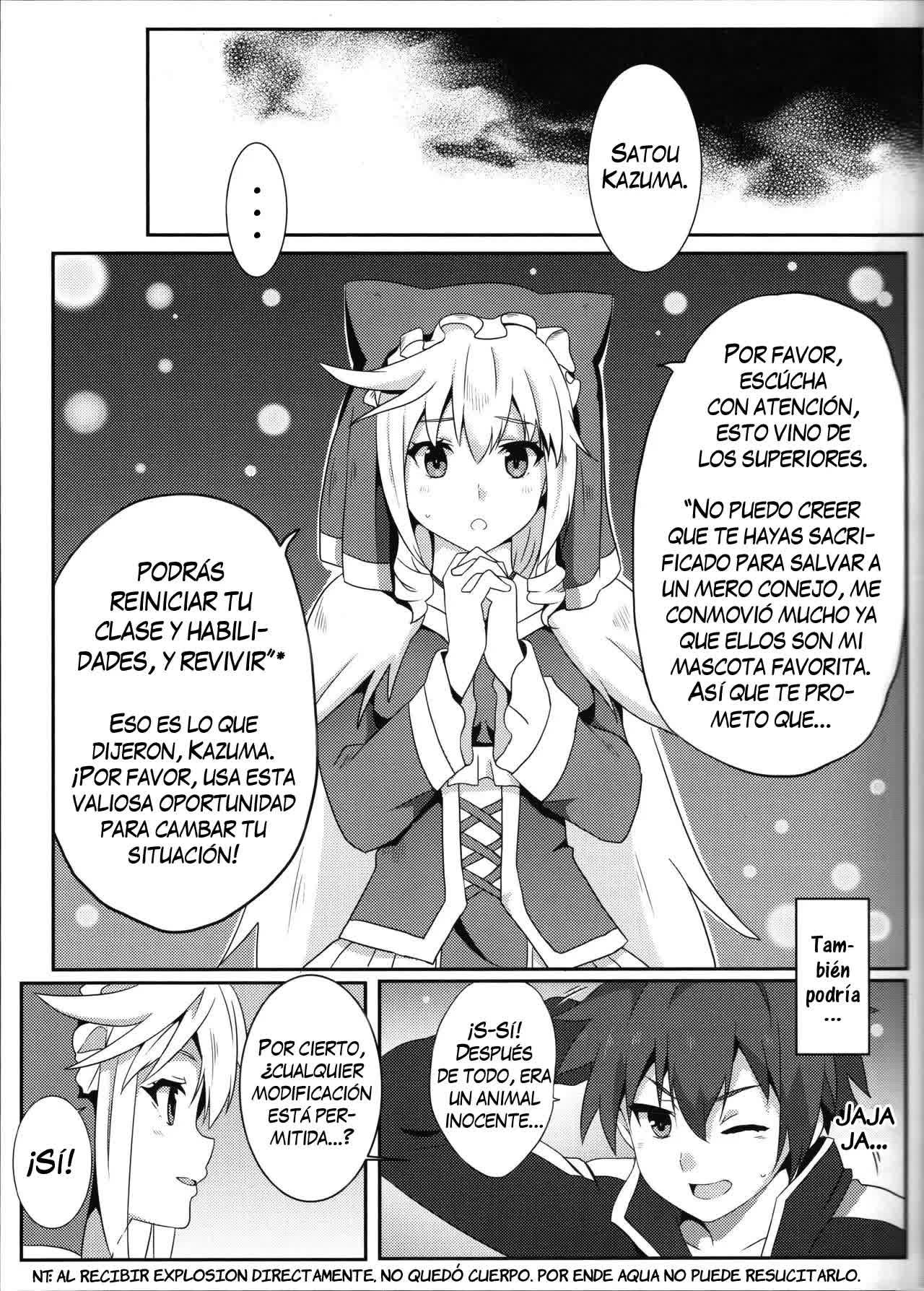 ¡Bendiciendo a Megumin con una Magnífica Explosión! Comic porno