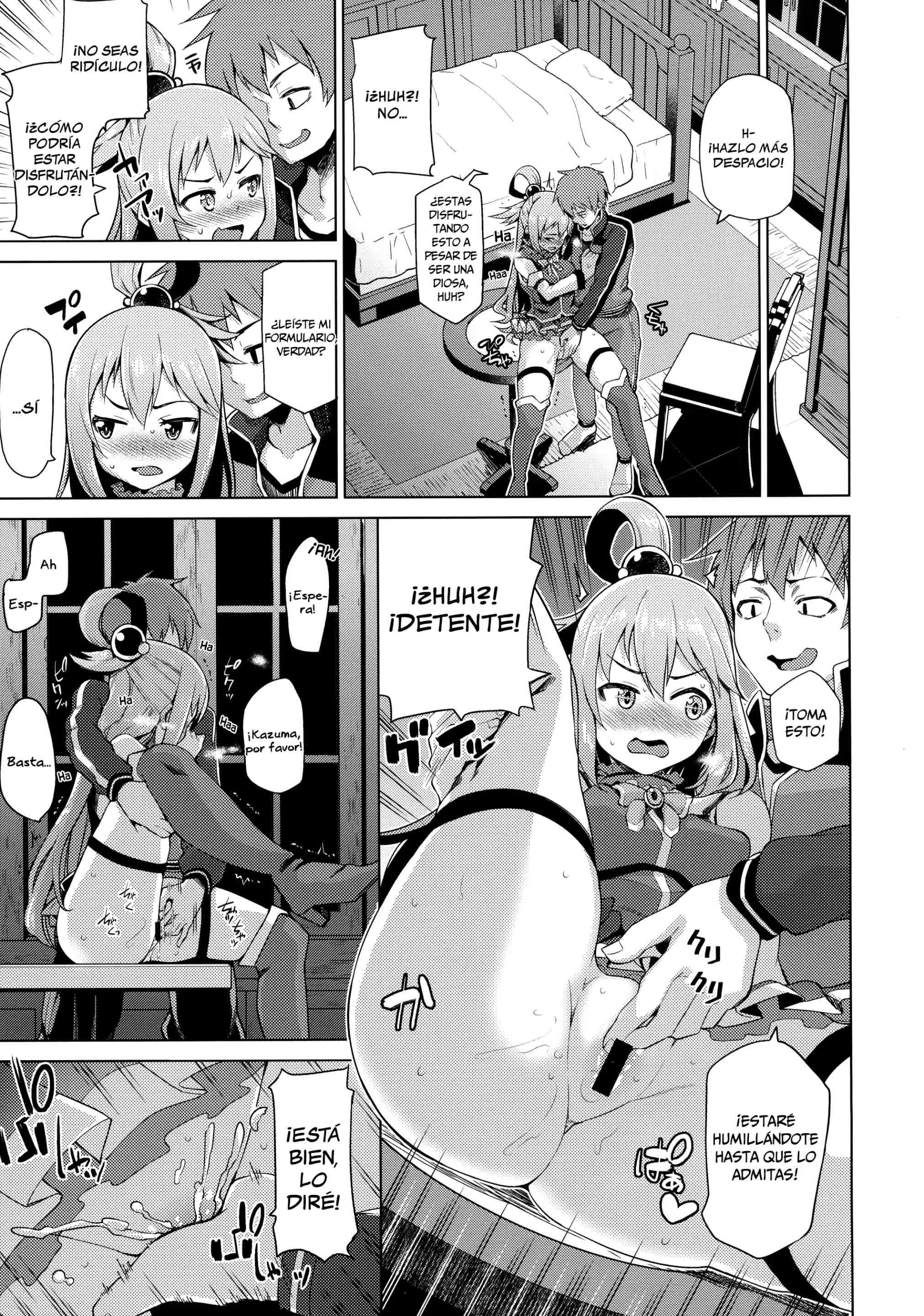 Damegami-sama no Succubus Beit! - Aqua's saccubus job Comic porno