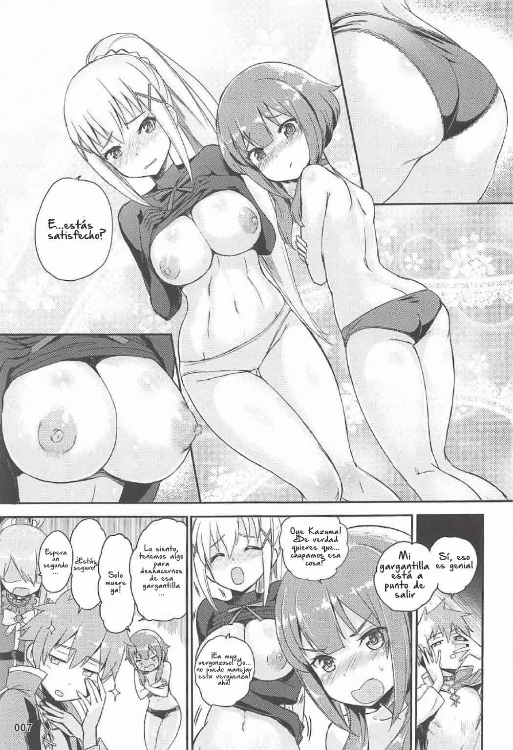 Kono Azen na Kazuma ni Shojo o! Comic porno