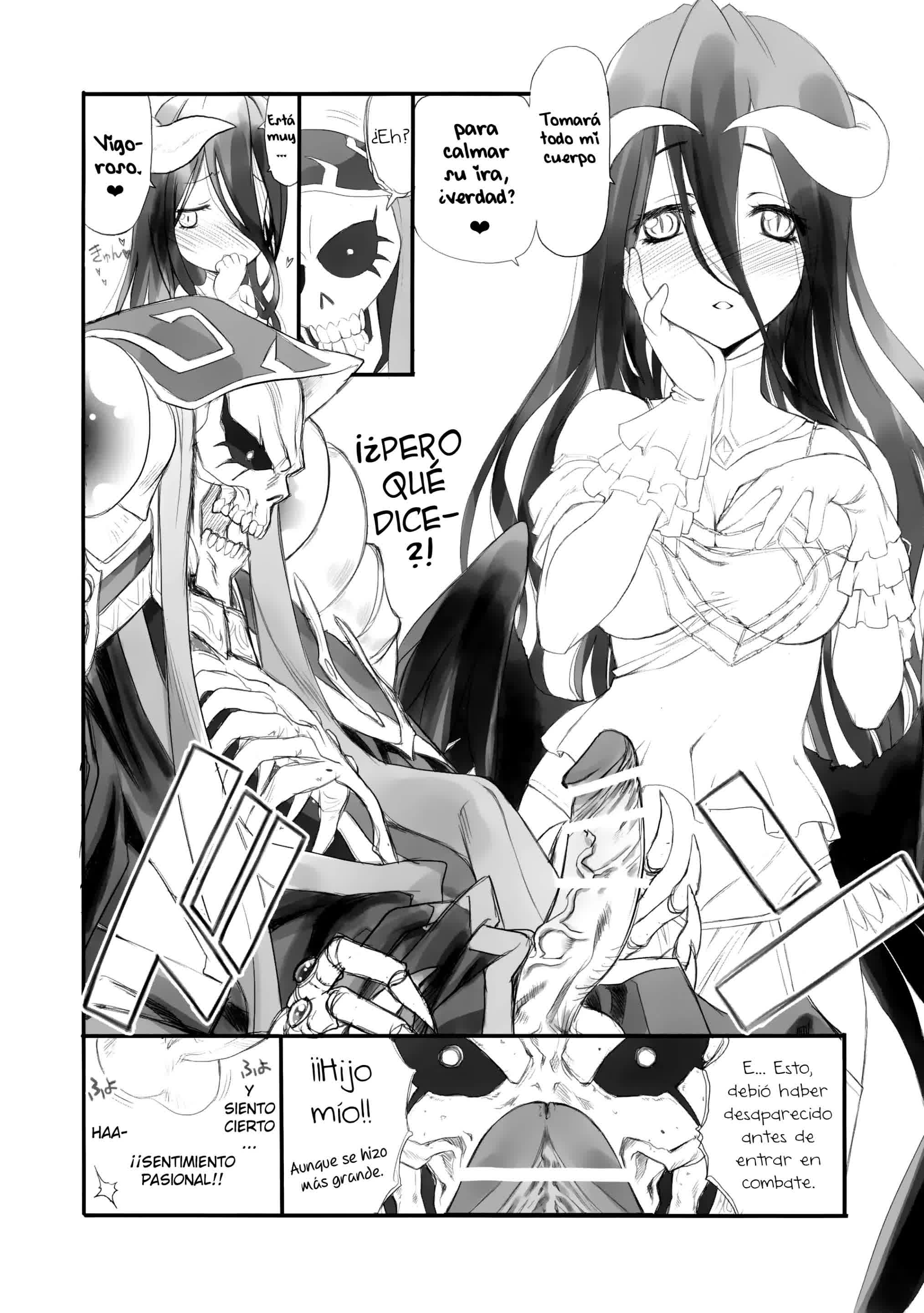 Aru Aru Albedo-sama Comic porno