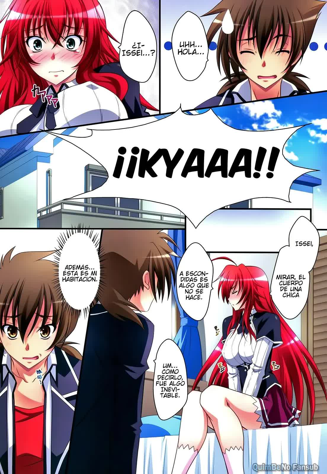 Scarlet princess Rias Daisuki! Comic porno