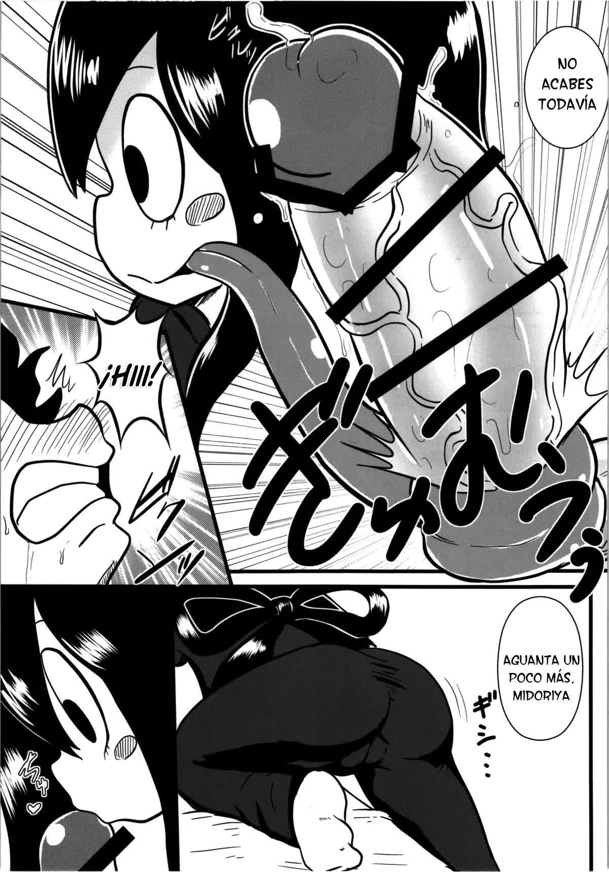 Tsuyu-chan to! Ganbarette Kanji no Dex Comic porno