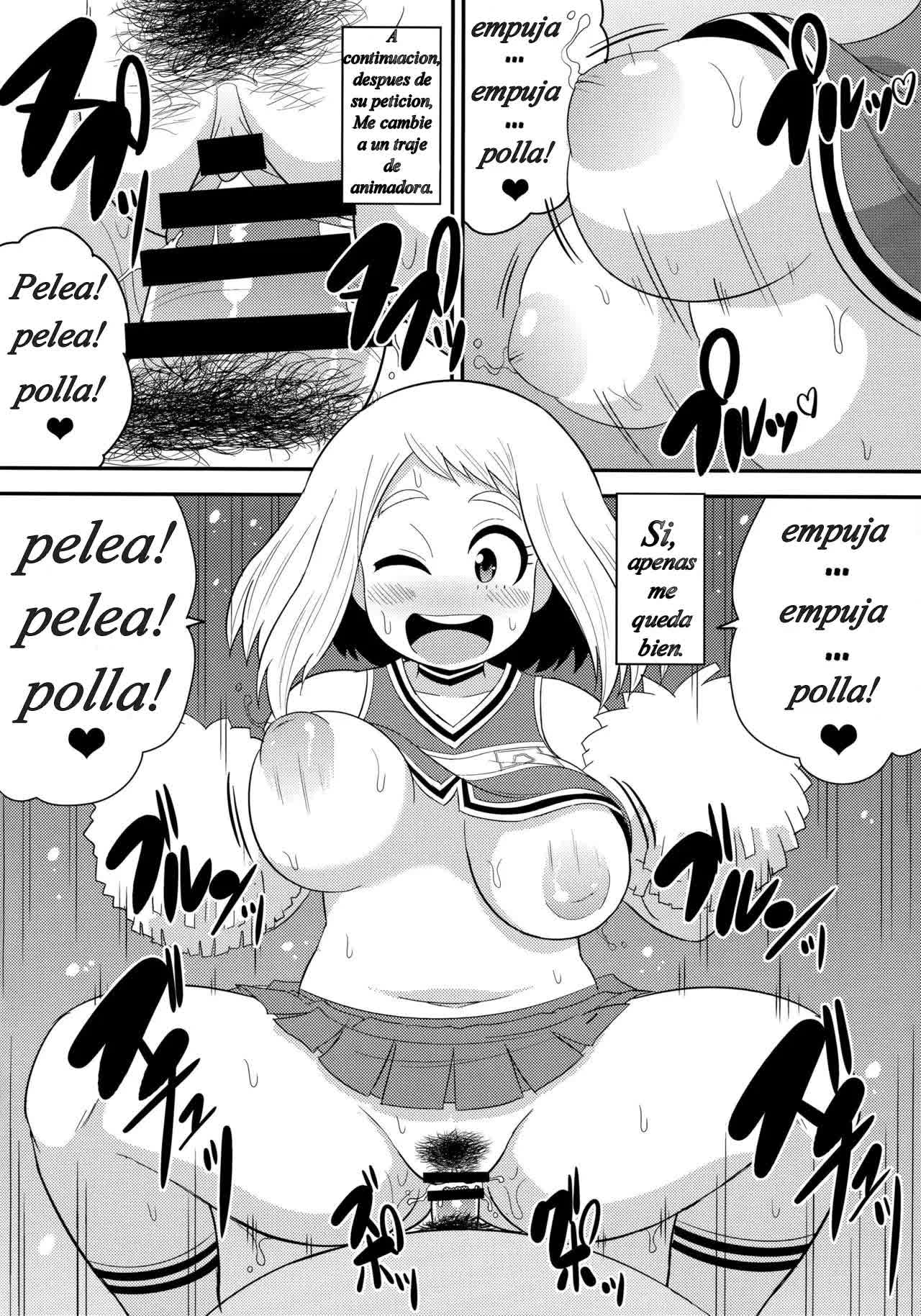 Ochako Bitch Academia Comic porno