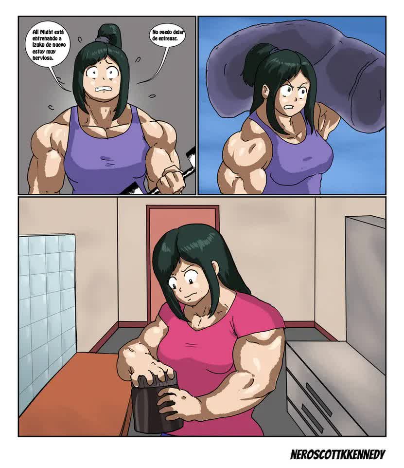 Strong mom Comic porno