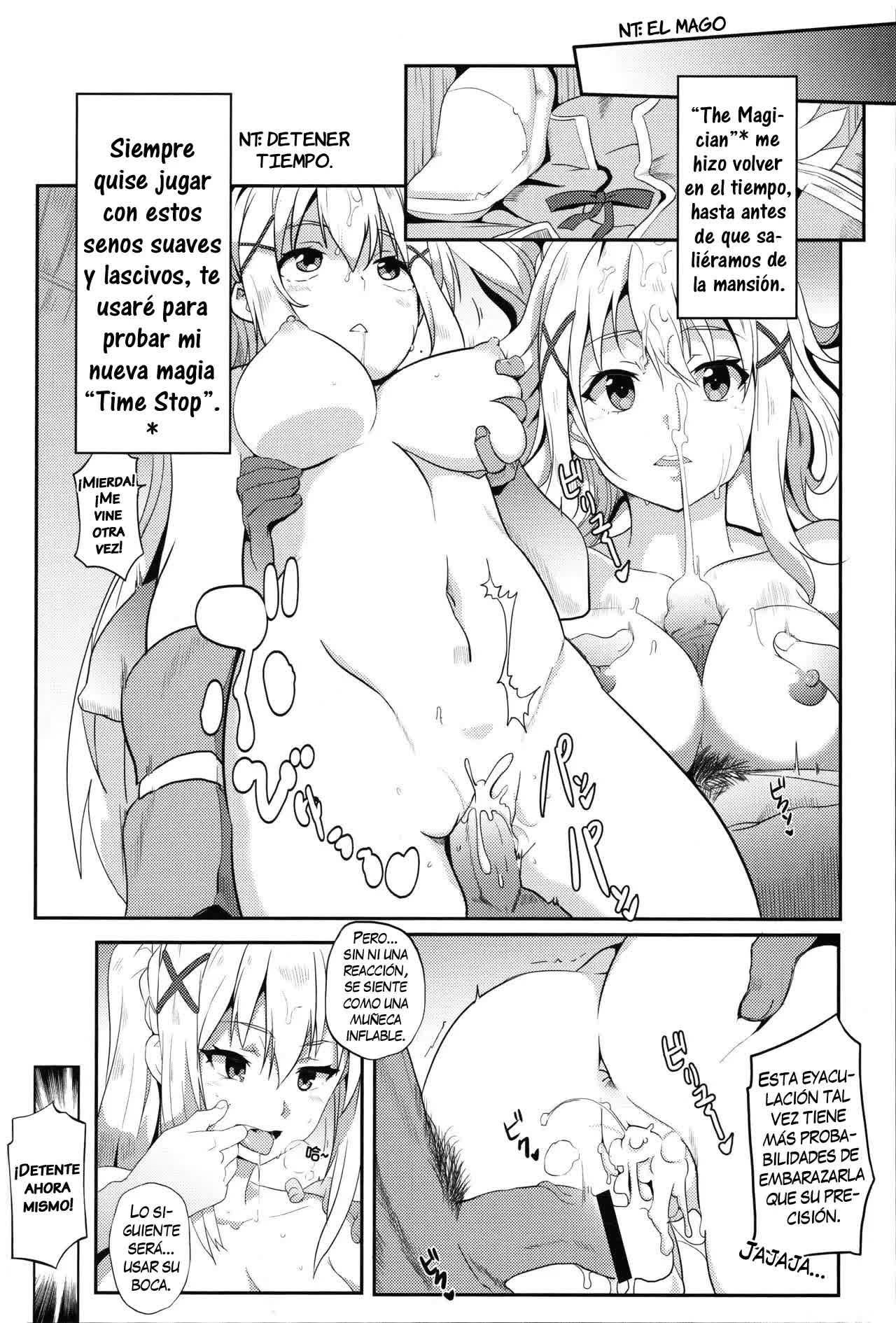 ¡Bendiciendo a Megumin con una Magnífica Explosión! Comic porno