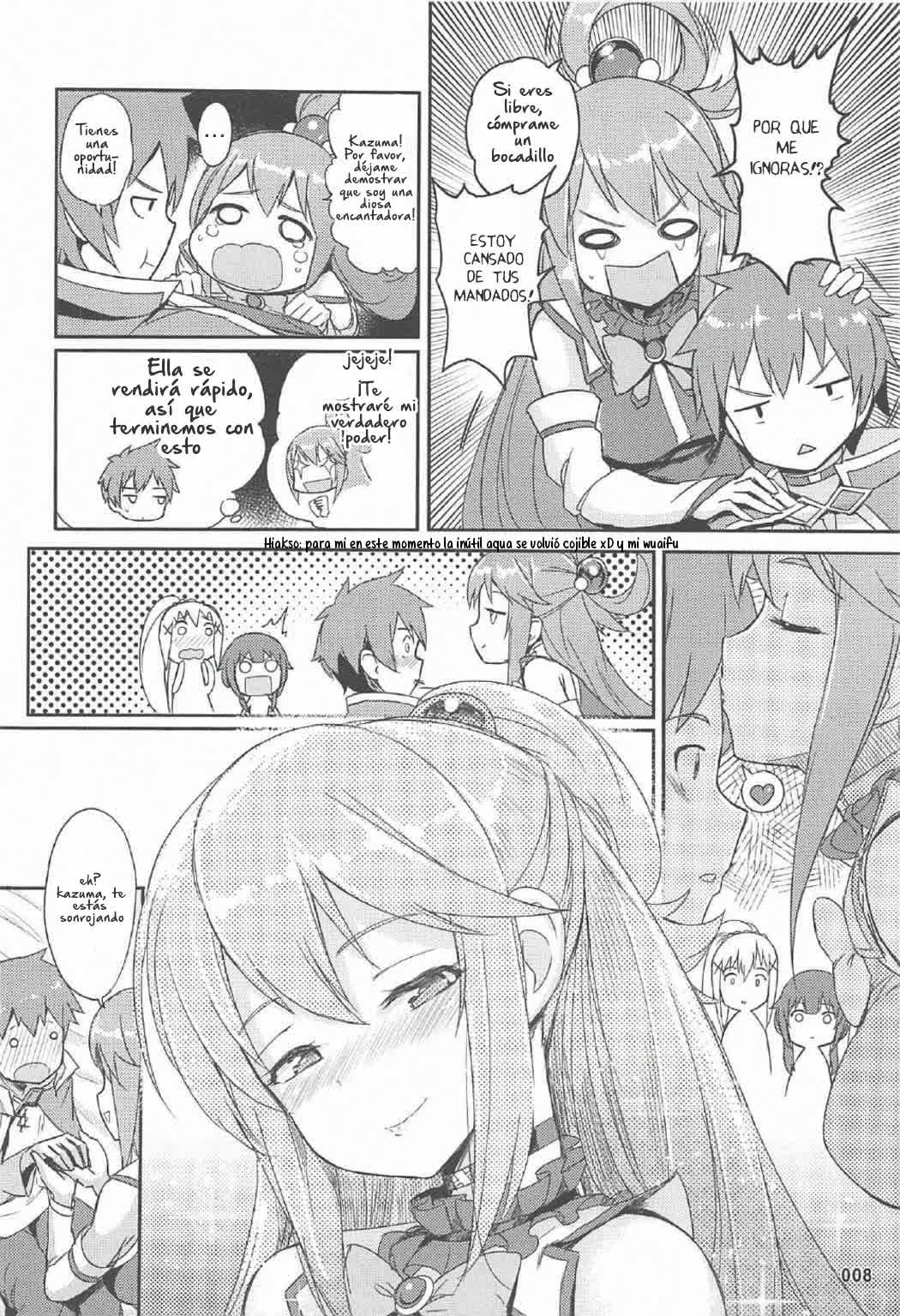 Kono Azen na Kazuma ni Shojo o! Comic porno