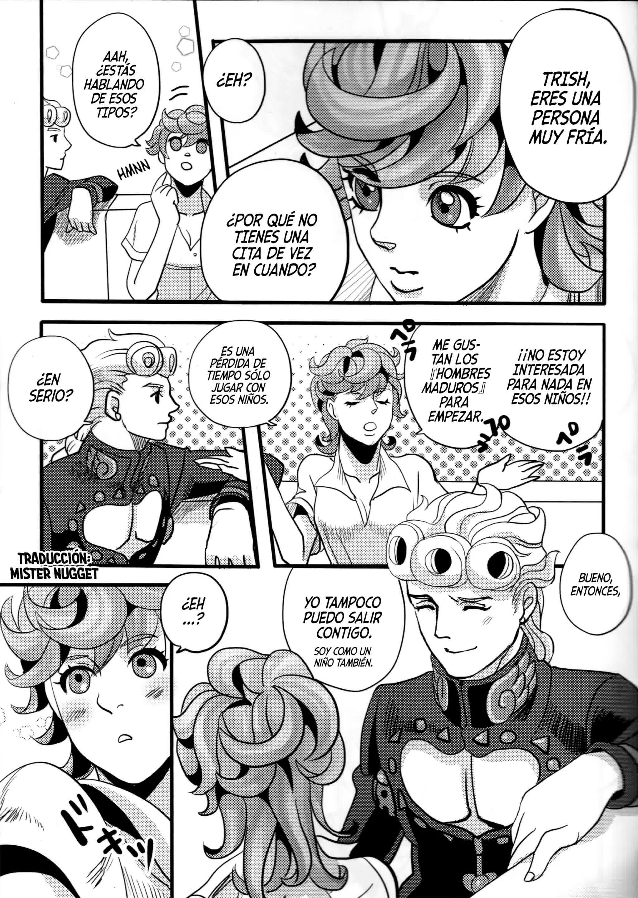 GIORNO x TRISH Comic porno
