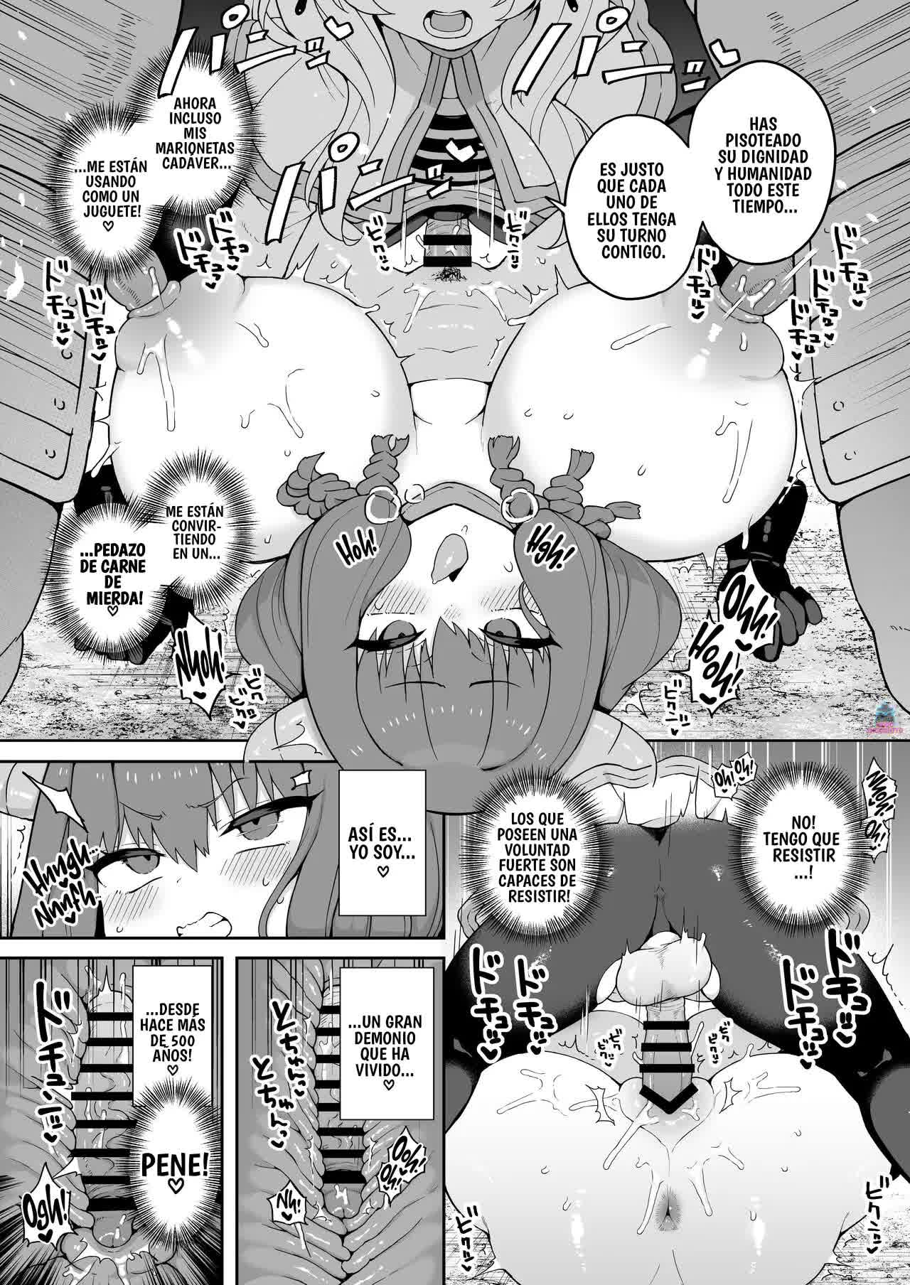 Magia que hace crecer un pene gigante Comic porno