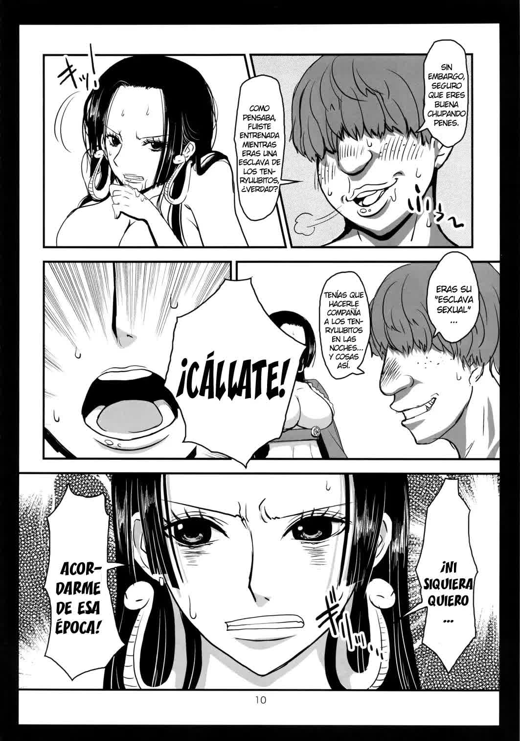 Metabolism-H Moto Dorei Kaizoku Jotei Hancock no Hanayome Shiyugyou Comic porno