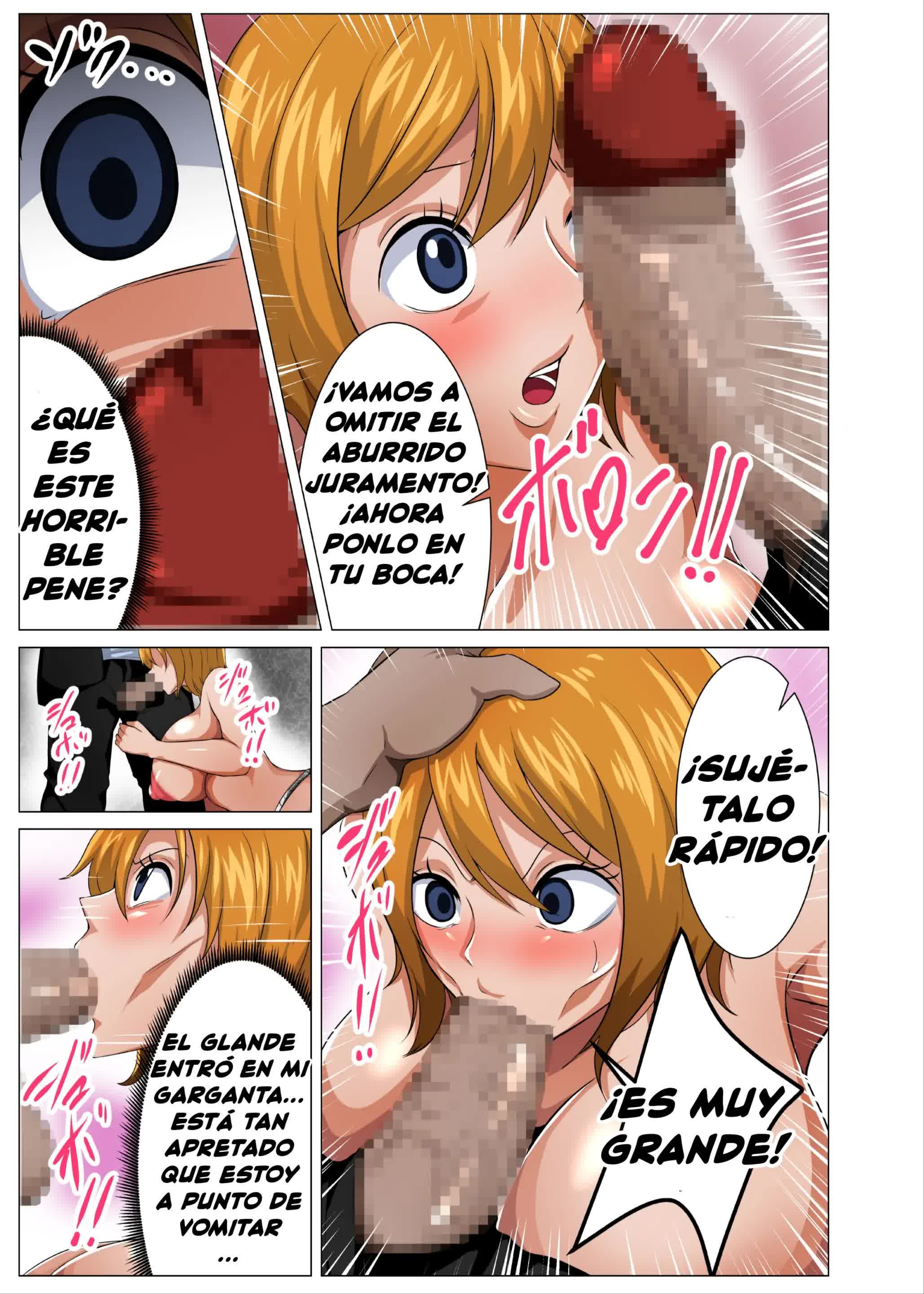 Nerawareta Moto Dorei no Bakunyuu Musume - La chica ex esclava de enormes pechos Comic porno