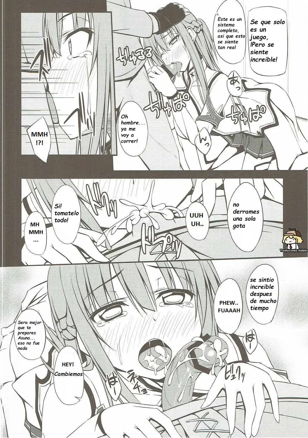 SLAVE ASUNA ONLINE Comic porno