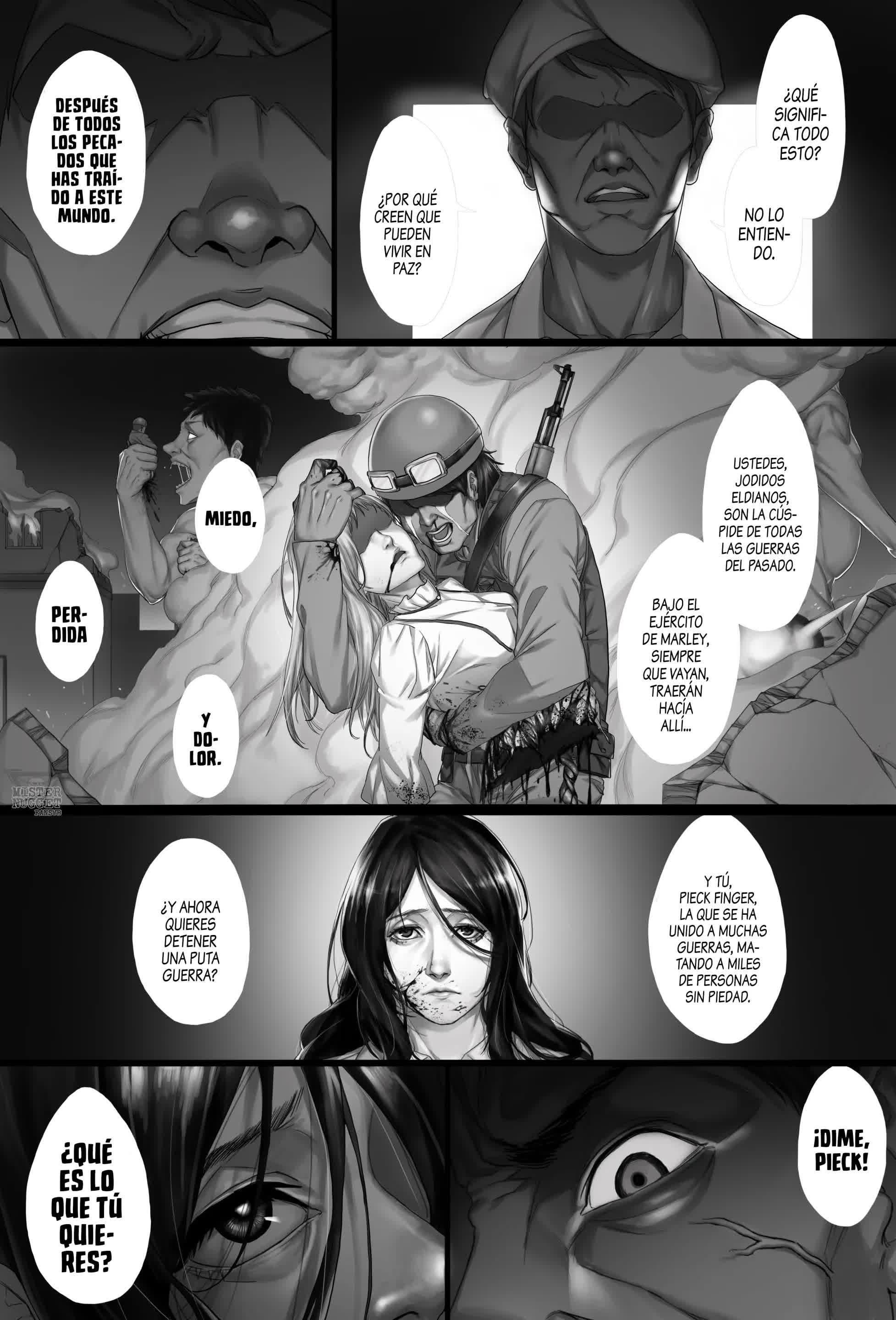 Mi Guerra, My War - Attack on Titan Comic porno