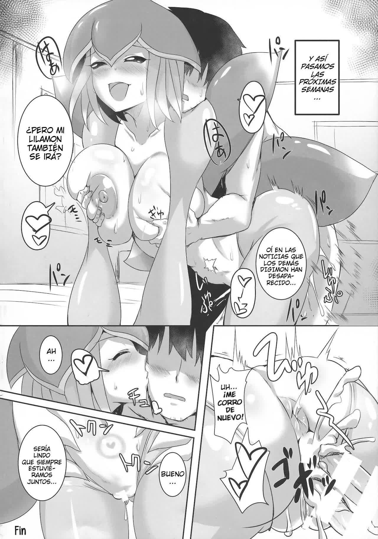 Lilamon to Icha Love Seiseikatsu Comic porno