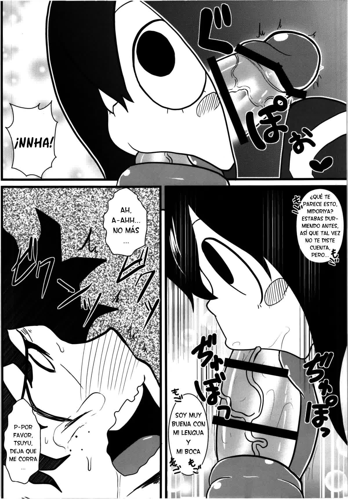 Tsuyu-chan to! Ganbarette Kanji no Dex Comic porno