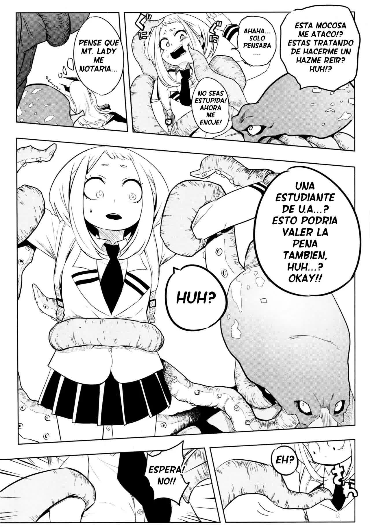 Saredo Uraraka ni! Ikari no Gachimacchi - Still Behave Uraraka! Comic porno