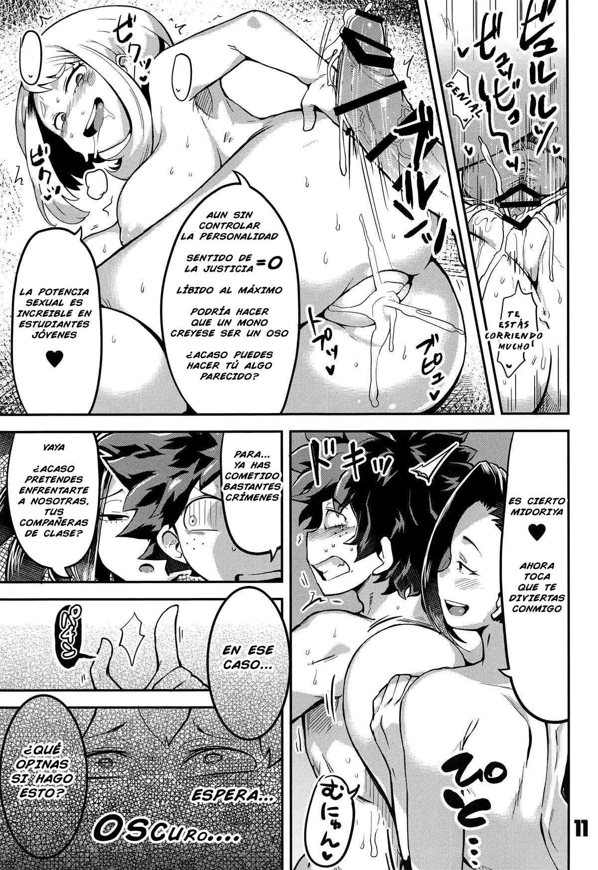 Boku to Nottori Villain Nakademia - Mi cuerpo ha sido poseido por un villano pervertido Comic porno